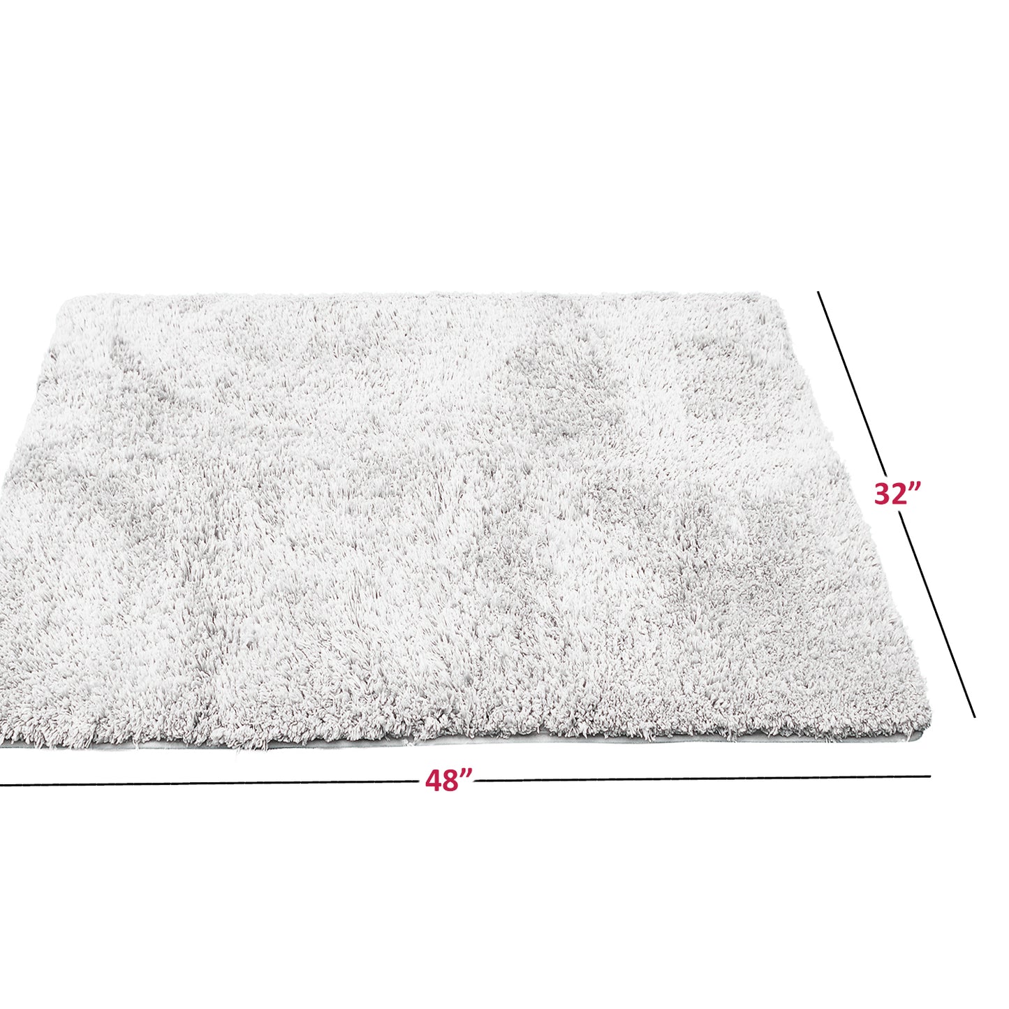 Clara Clark Non Slip Shaggy Bath Rugs - Small Medium, and Large Bath Rugs, Bath Mats In Various Colors and Sizes!