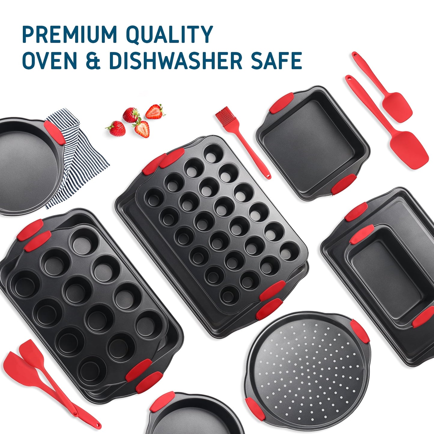 Virtu Nonstick Bakeware Set