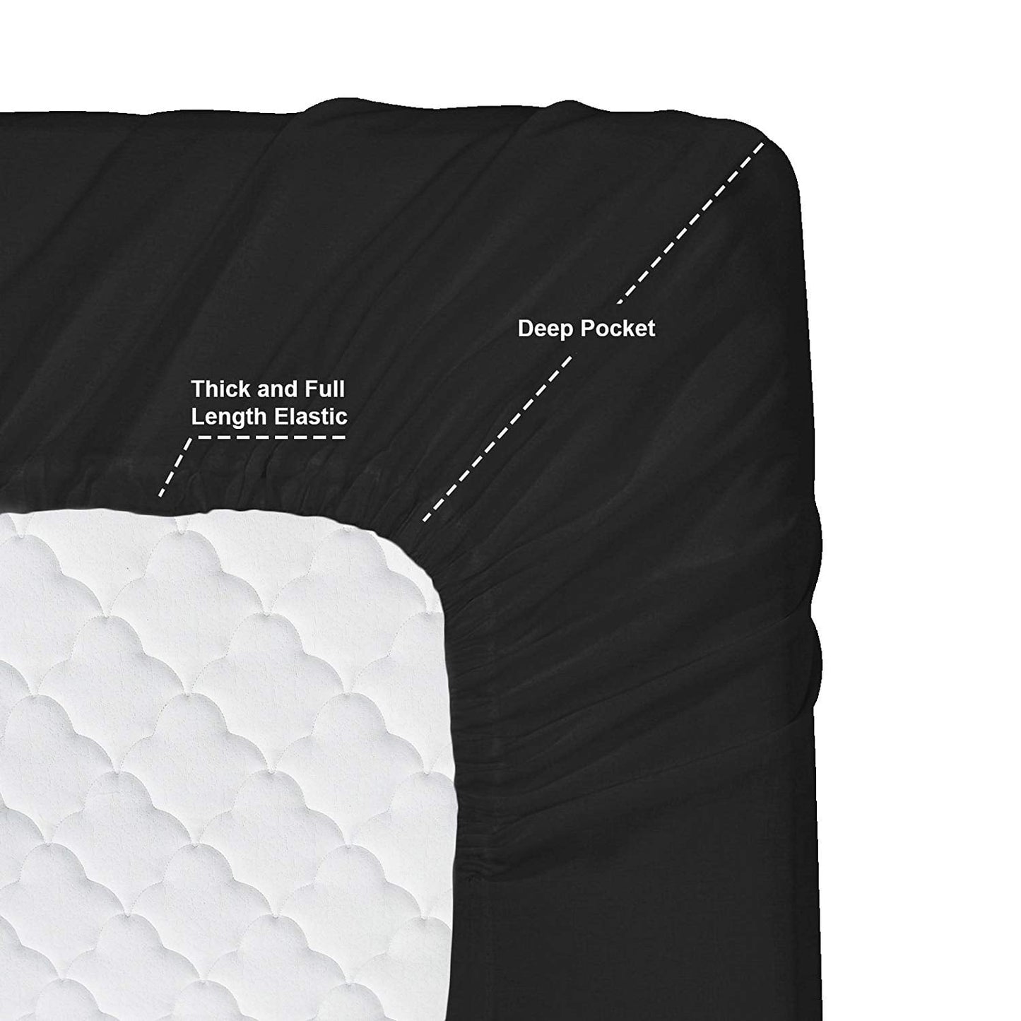 Nestl RV/Short Queen Bed Sheets Set