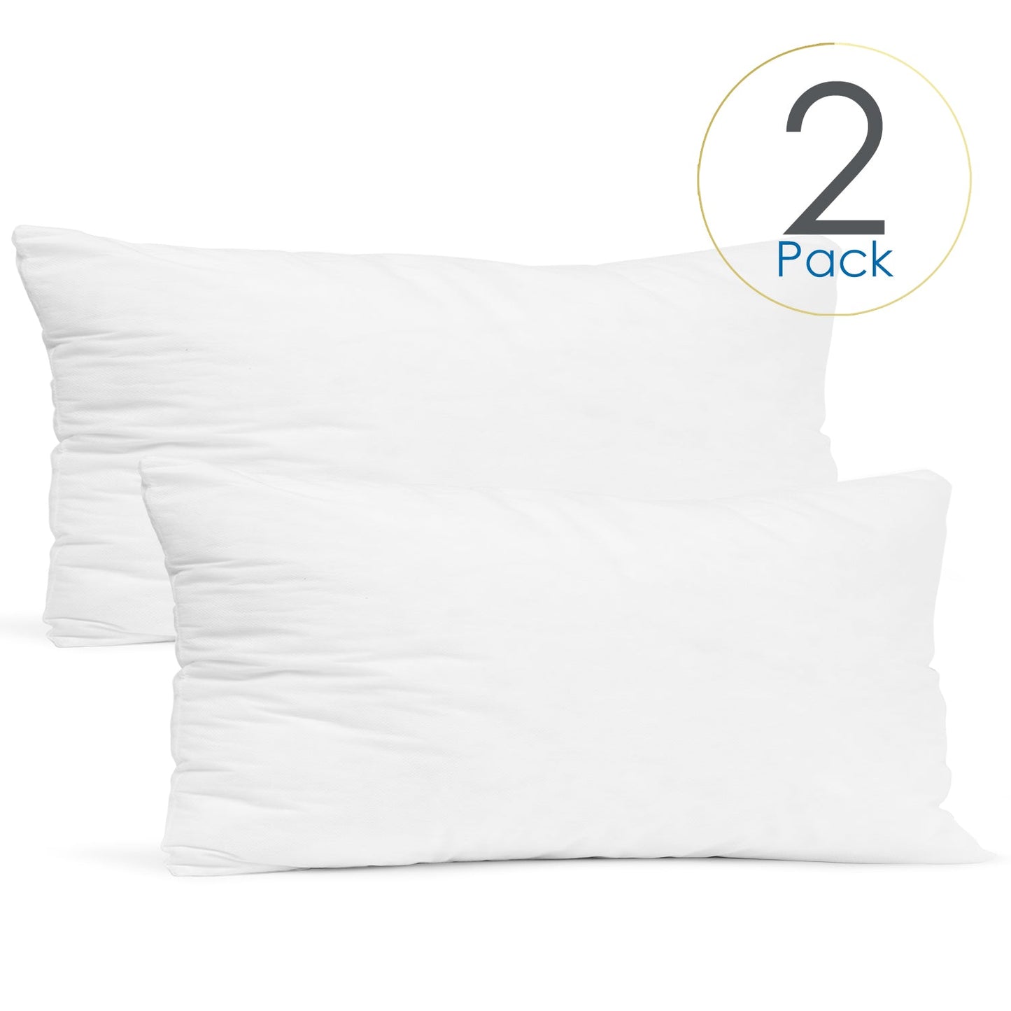 nestl 12x20 Couch Throw Pillow Inserts - Premium Hypoallergennic Pillow Cushion, Decorative Pillows Inserts, Plain Throw Pillows
