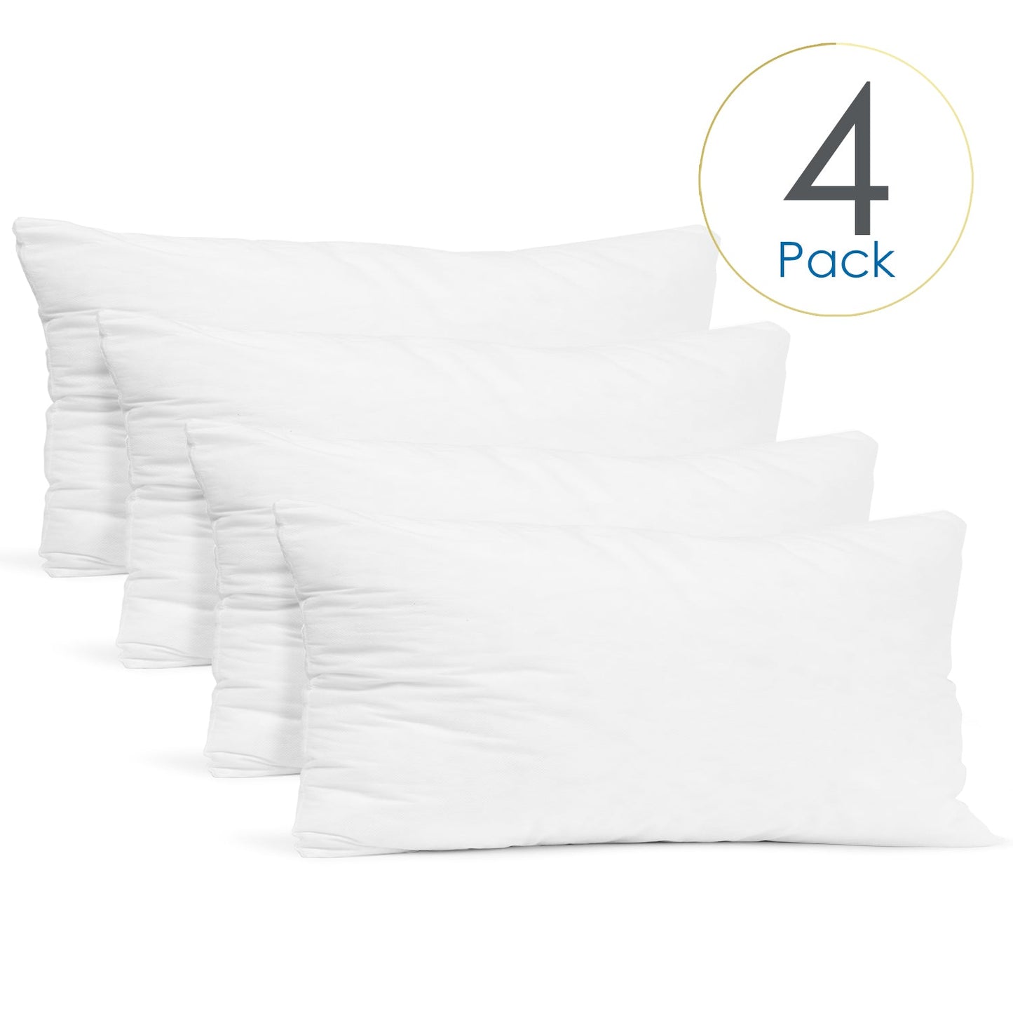 nestl 12x20 Couch Throw Pillow Inserts - Premium Hypoallergennic Pillow Cushion, Decorative Pillows Inserts, Plain Throw Pillows