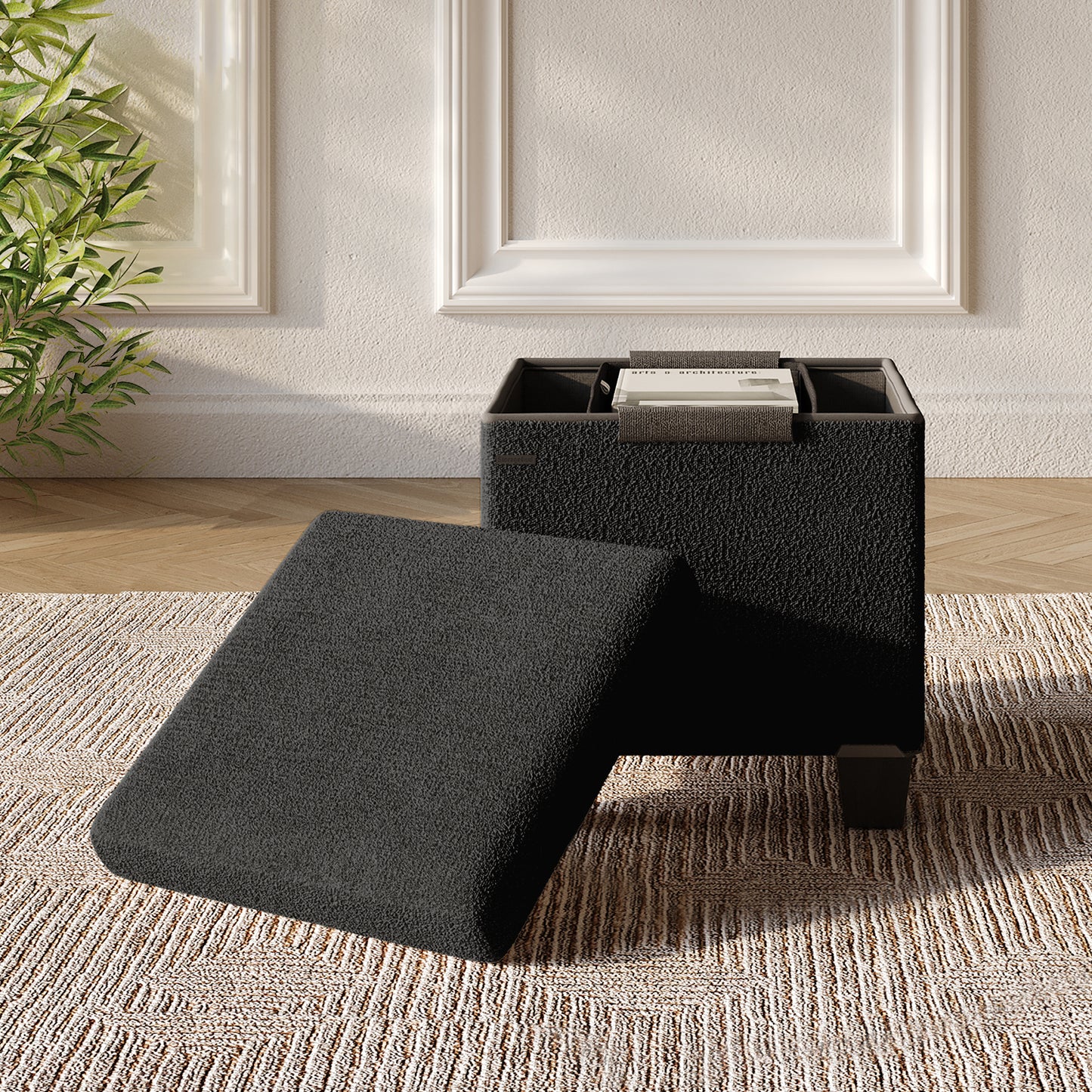 Hearth & Harbor Storage Ottoman Bench