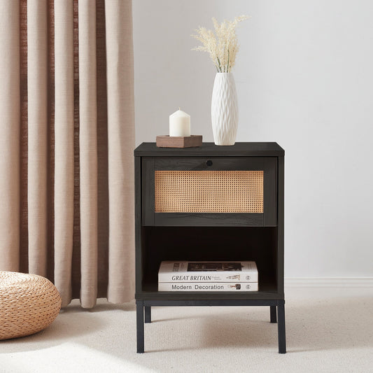 Virtu Small Night Stand End Table