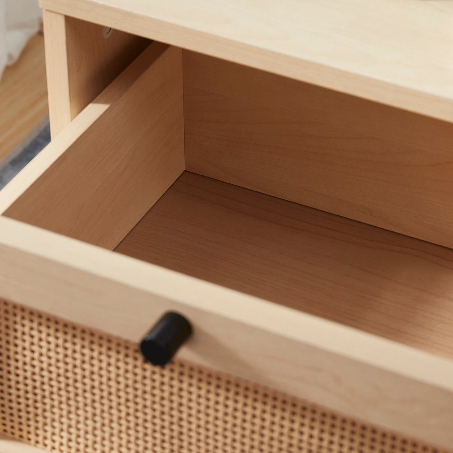 Virtu Small Night Stand End Table