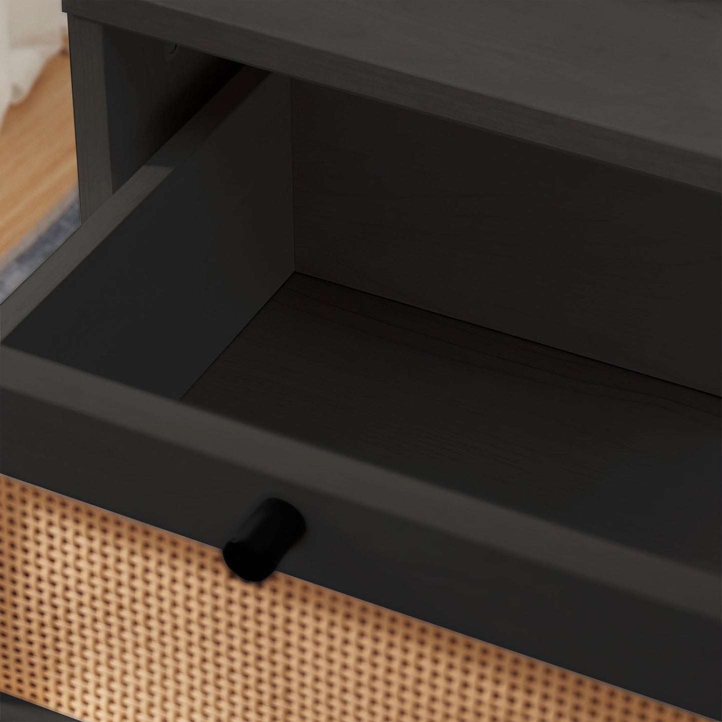 Virtu Small Night Stand End Table