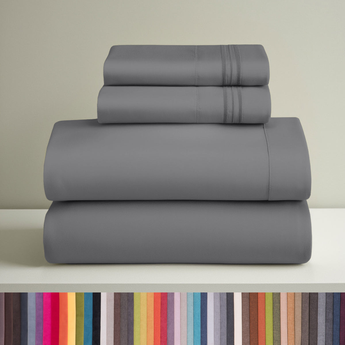 Clara Clark Ultra Soft Microfiber Bed Sheets Set (Twin)