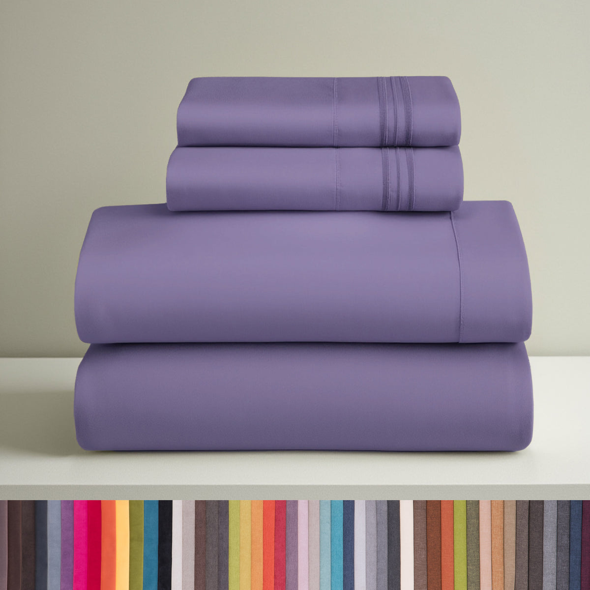 Clara Clark Ultra Soft Microfiber Bed Sheets Set (Twin)