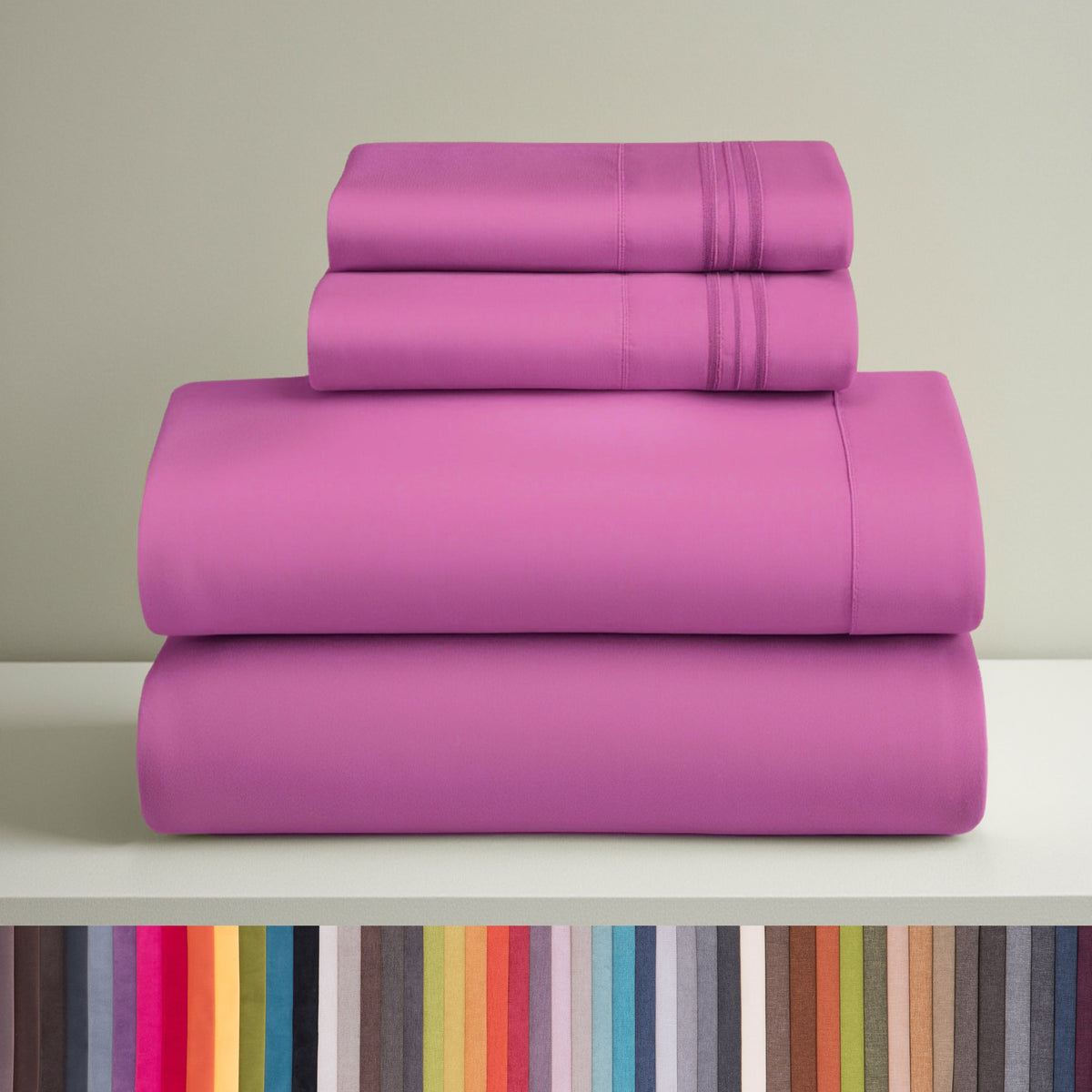 Clara Clark Ultra Soft Microfiber Bed Sheets Set (Twin)
