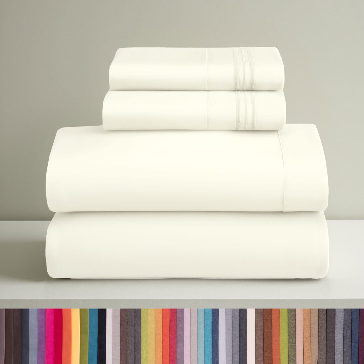 Clara Clark Ultra Soft Microfiber Bed Sheets Set (Twin)