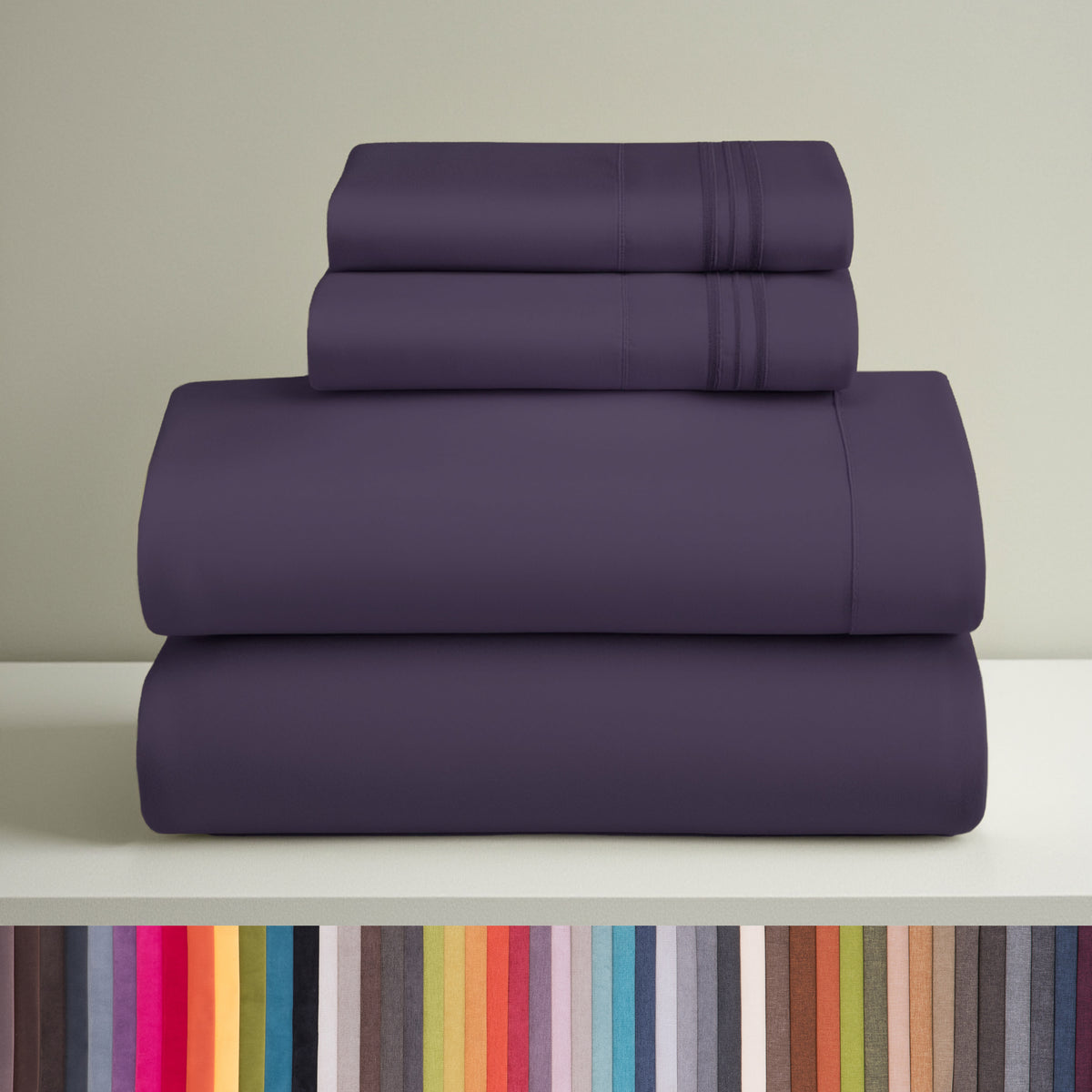 Clara Clark Ultra Soft Microfiber Bed Sheets Set (Twin)