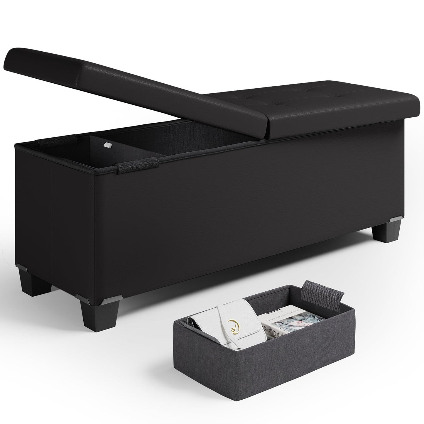 Hearth & Harbor Storage Bench With Storage