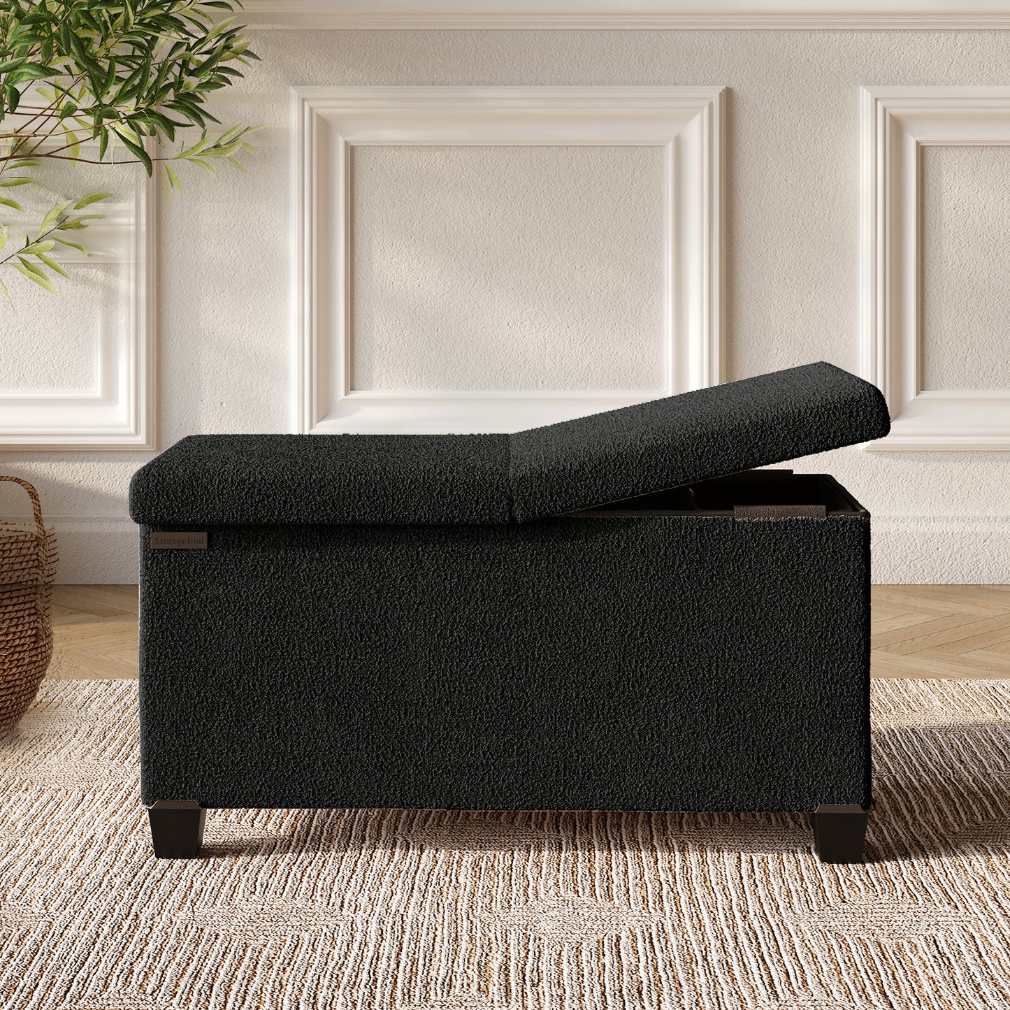 Hearth & Harbor Storage Ottoman Bench