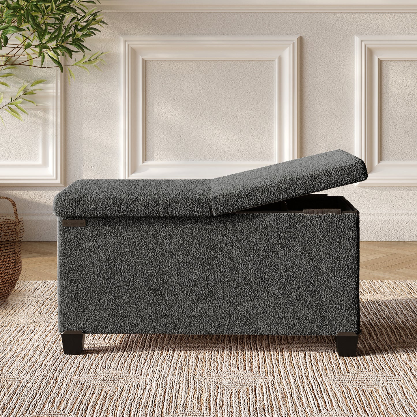 Hearth & Harbor Storage Ottoman Bench