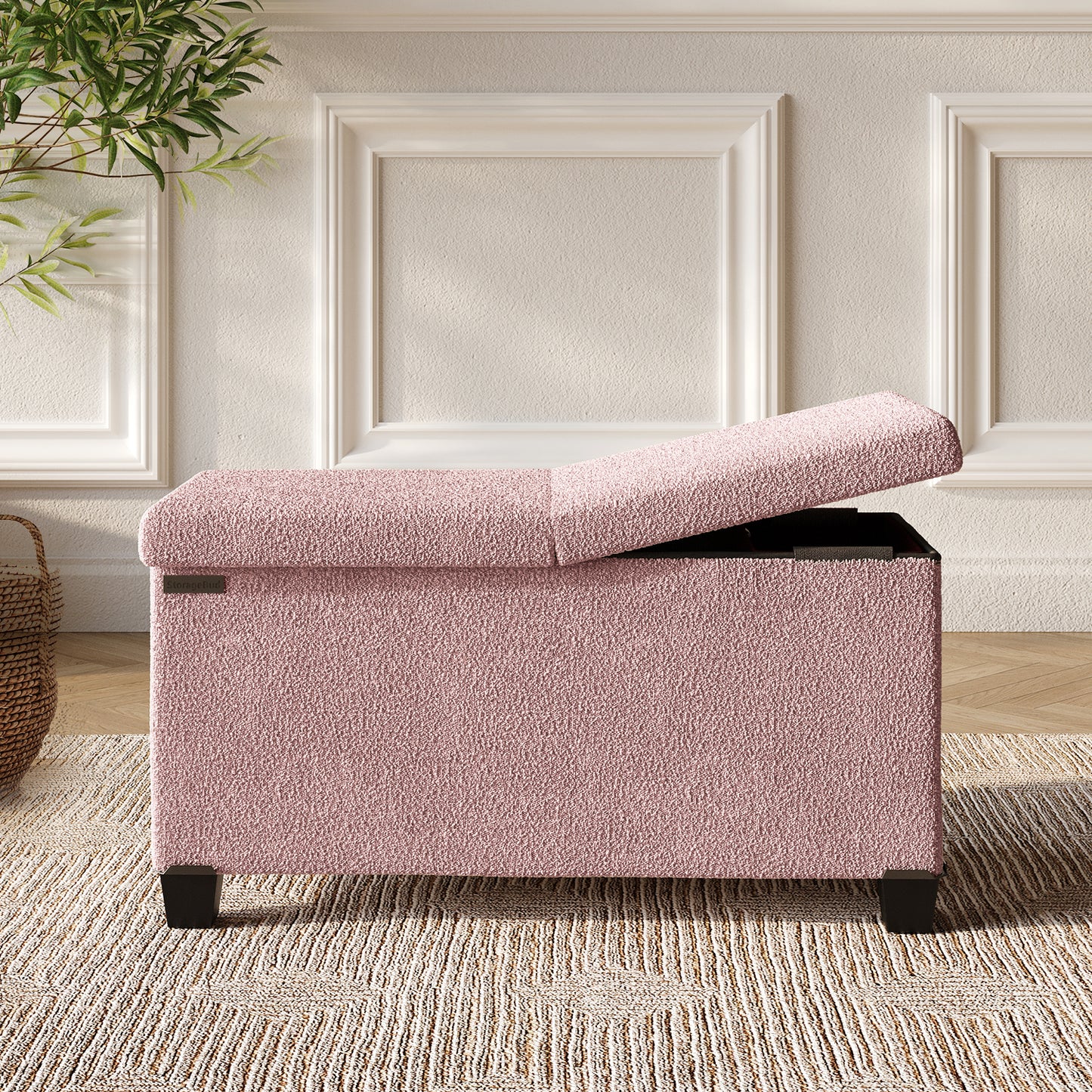 Hearth & Harbor Storage Ottoman Bench