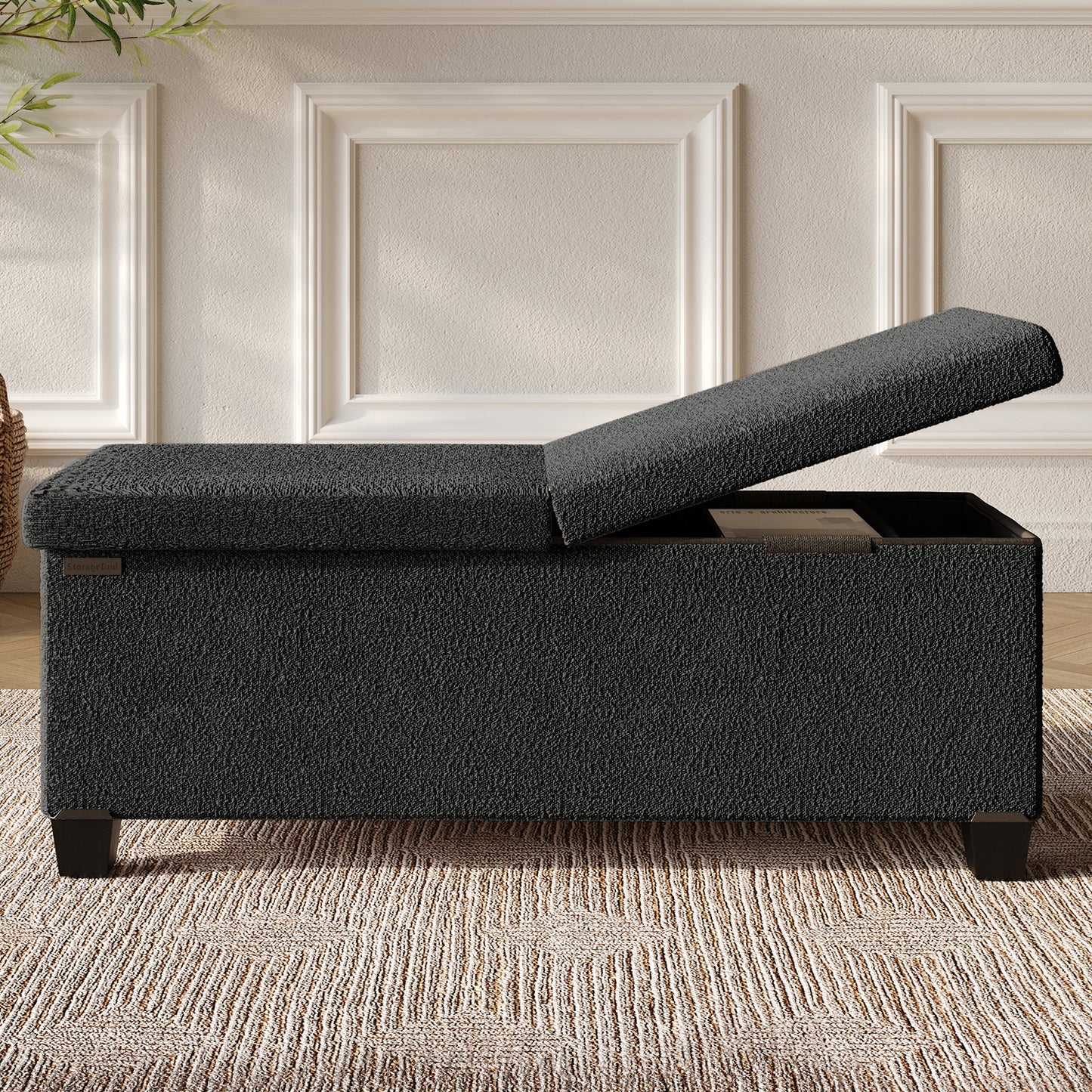 Hearth & Harbor Storage Ottoman Bench