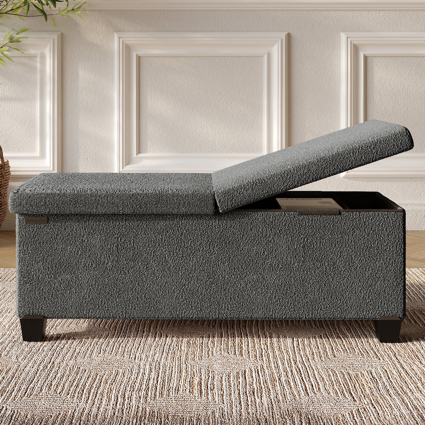 Hearth & Harbor Storage Ottoman Bench