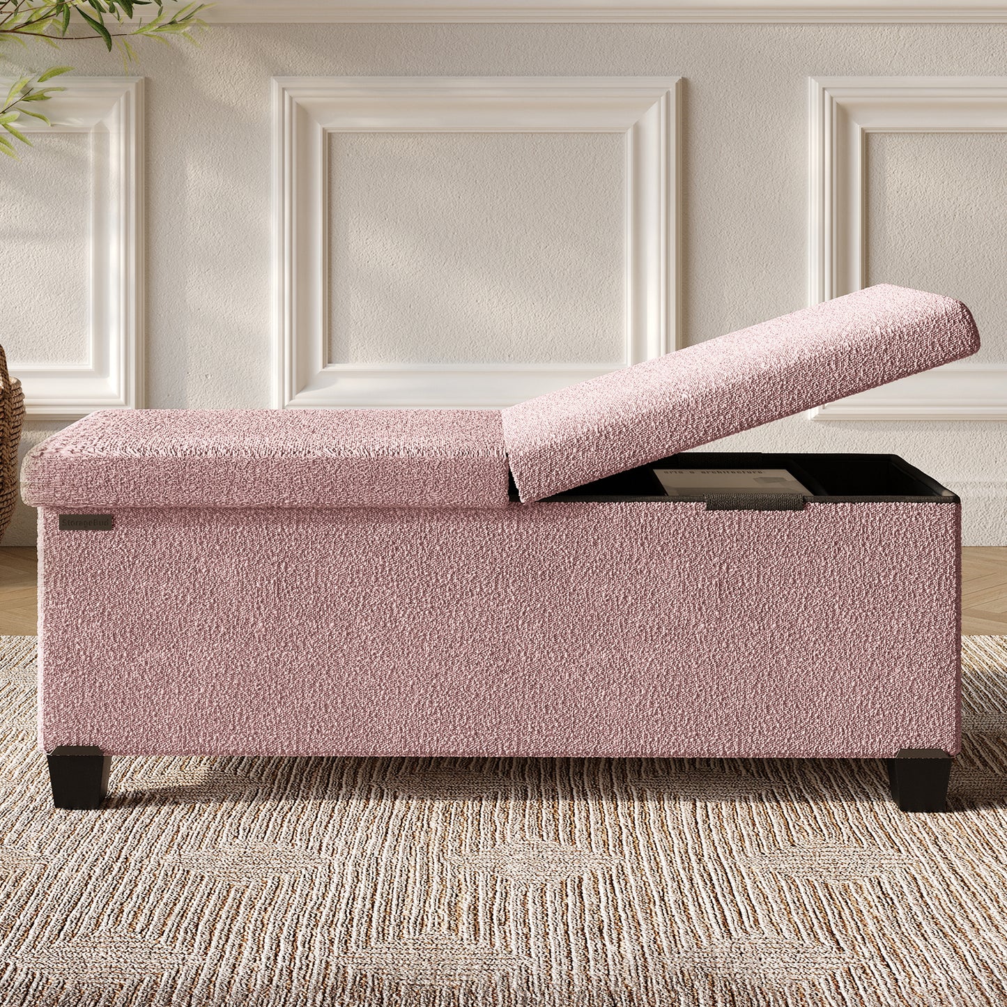 Hearth & Harbor Storage Ottoman Bench