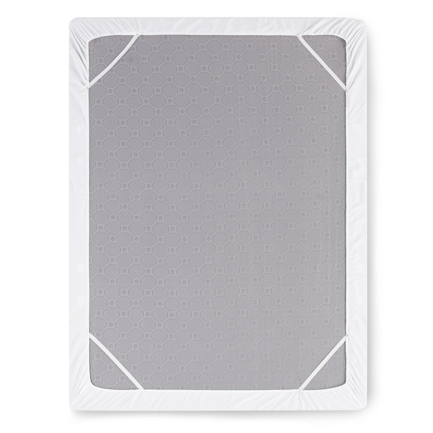 nestl Twin Fitted Sheet - Single Fitted Deep Pocket Sheet - Fits Mattress Perfectly - Soft Wrinkle Free Sheet - 1 Fitted Sheet Only