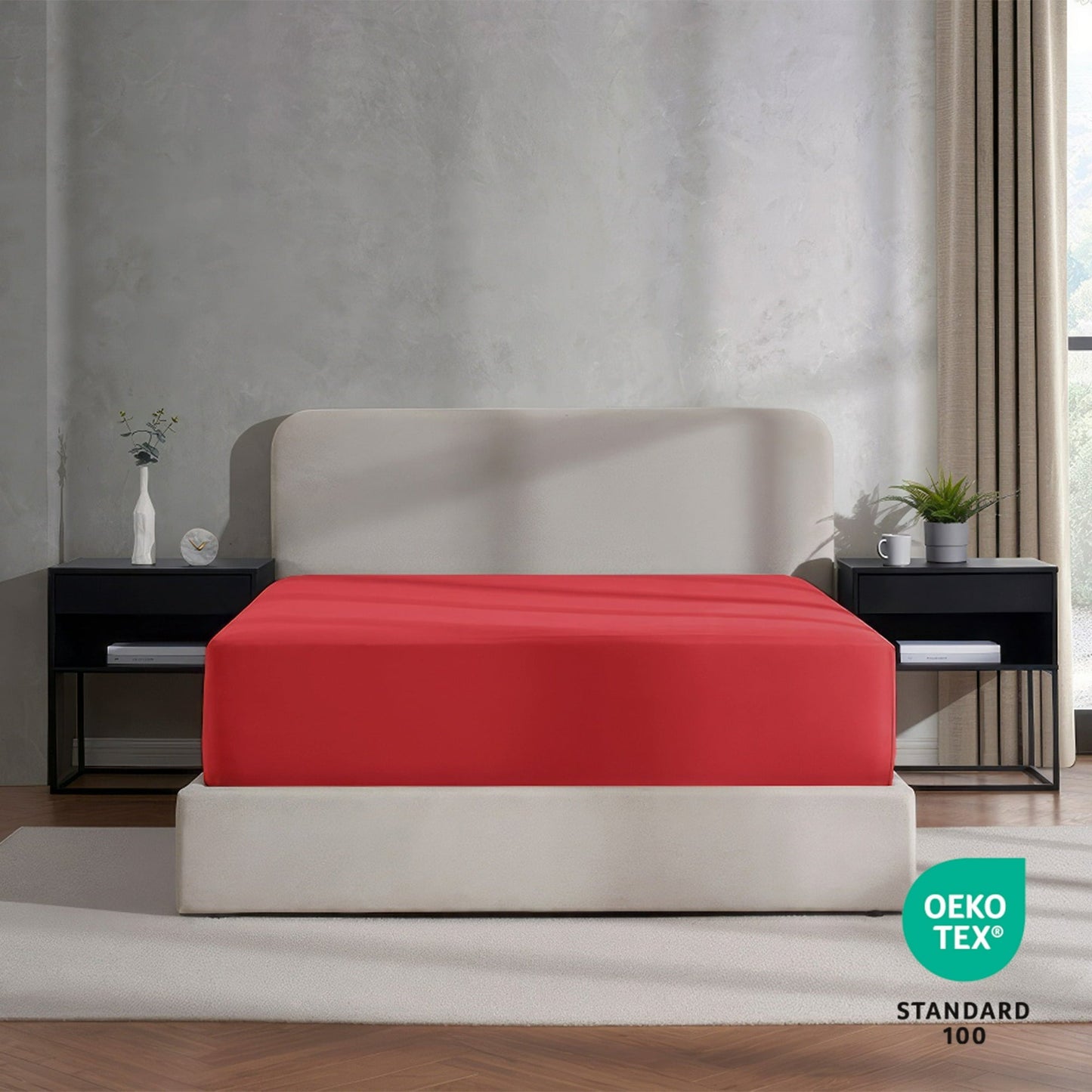 Virtu 1800 Extra Deep Fitted Sheet Queen / King / Cal King