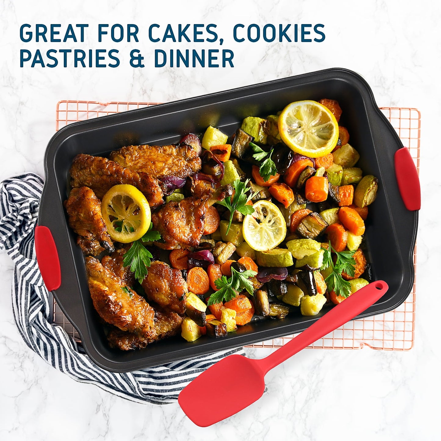 Virtu Nonstick Bakeware Set