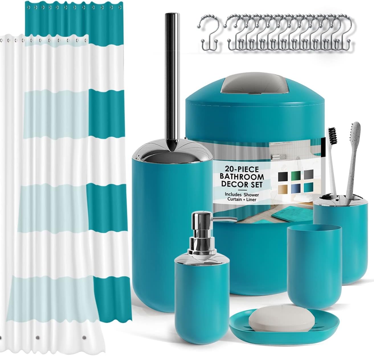 Clara Clark Bathroom Set with Accessories