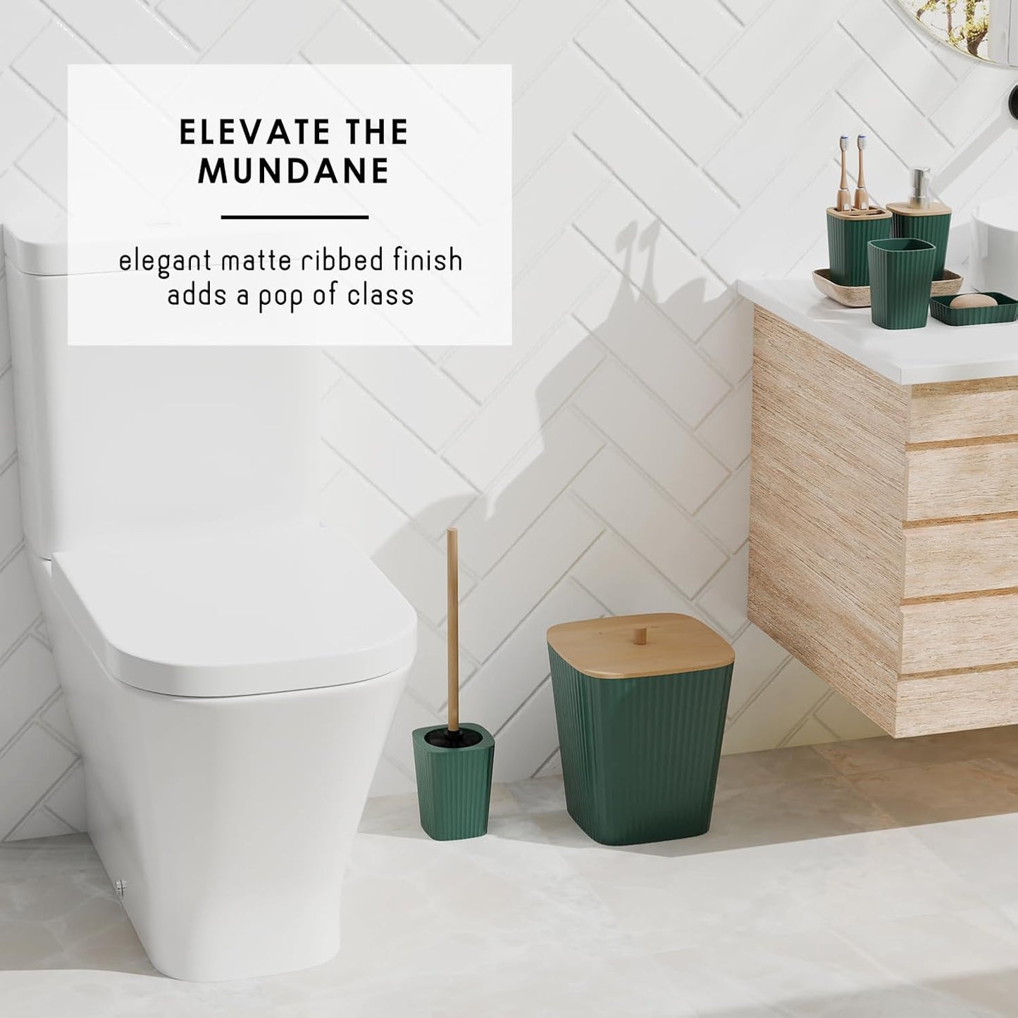 Clara Clark Bathroom Accessories Set
