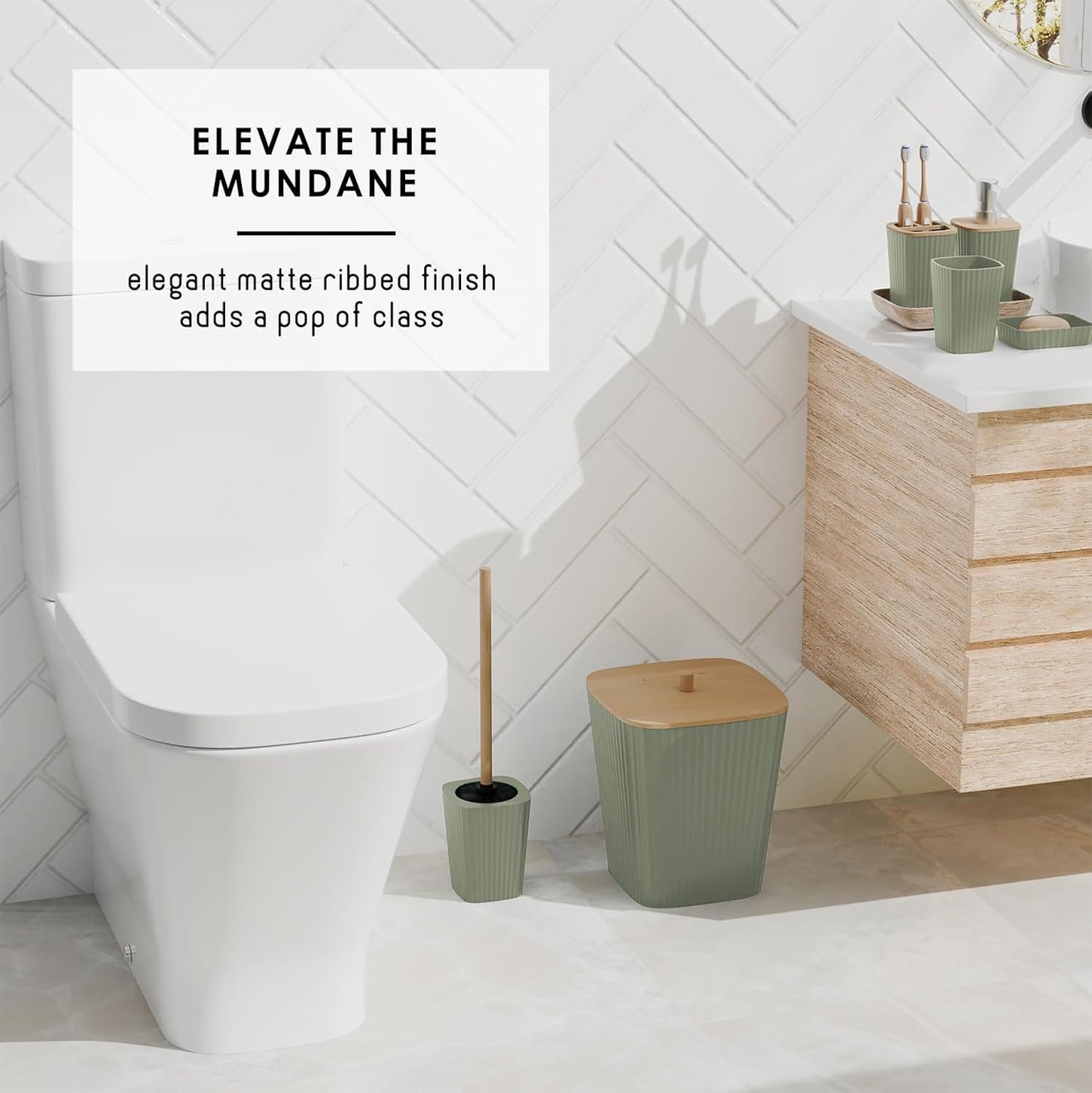 Clara Clark Bathroom Accessories Set