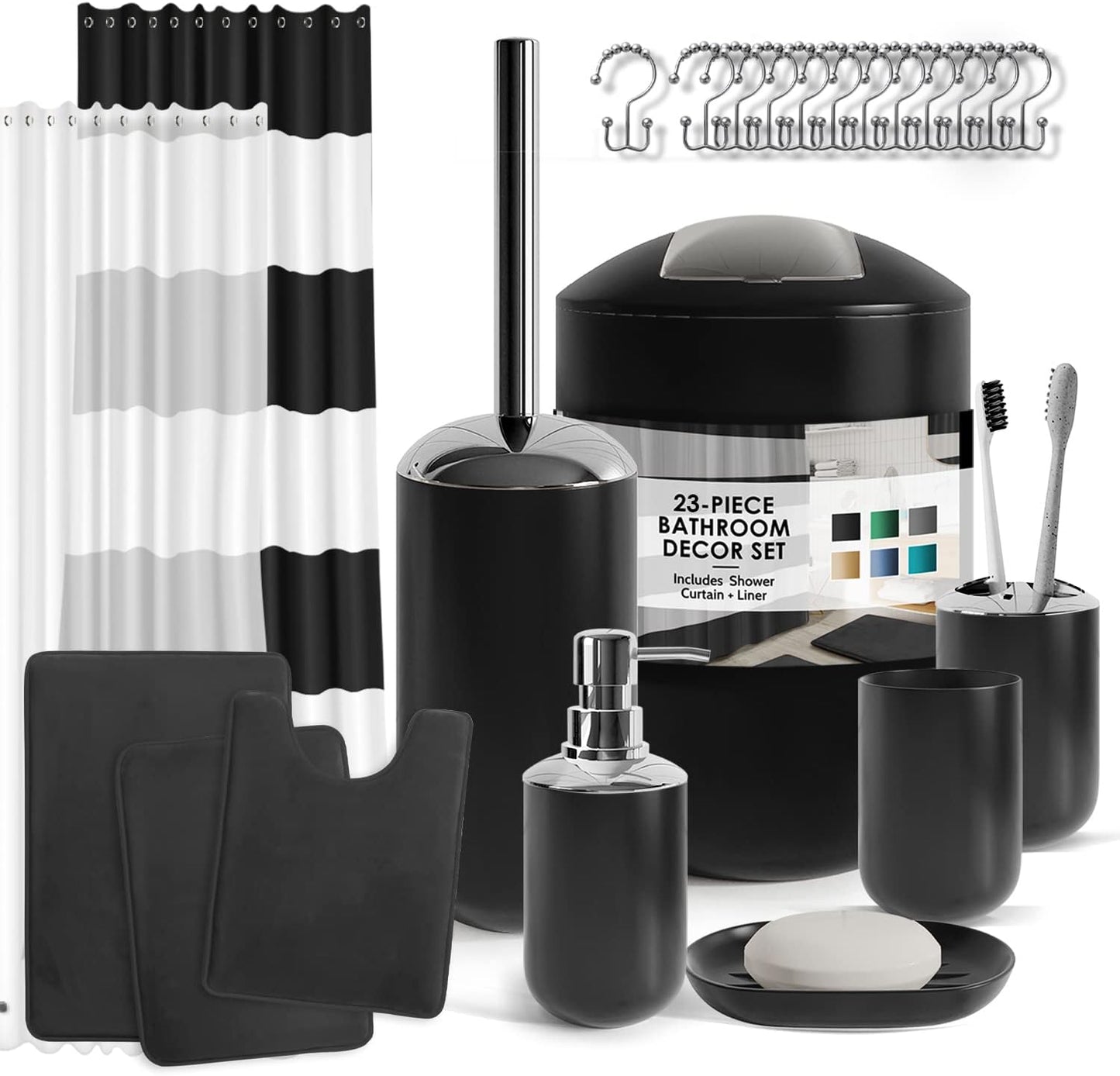 Clara Clark Bathroom Set with Accessories