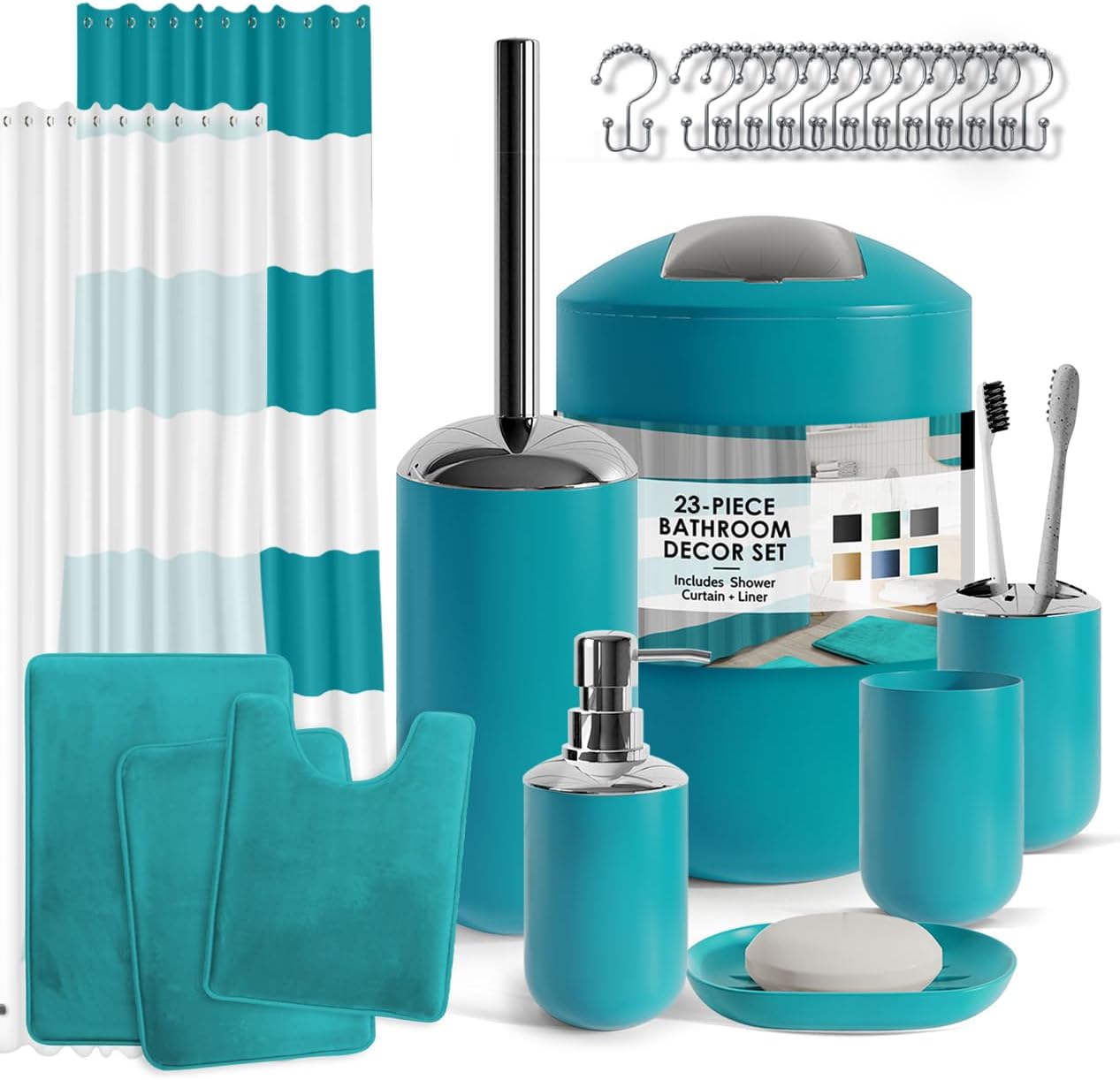 Clara Clark Bathroom Set with Accessories