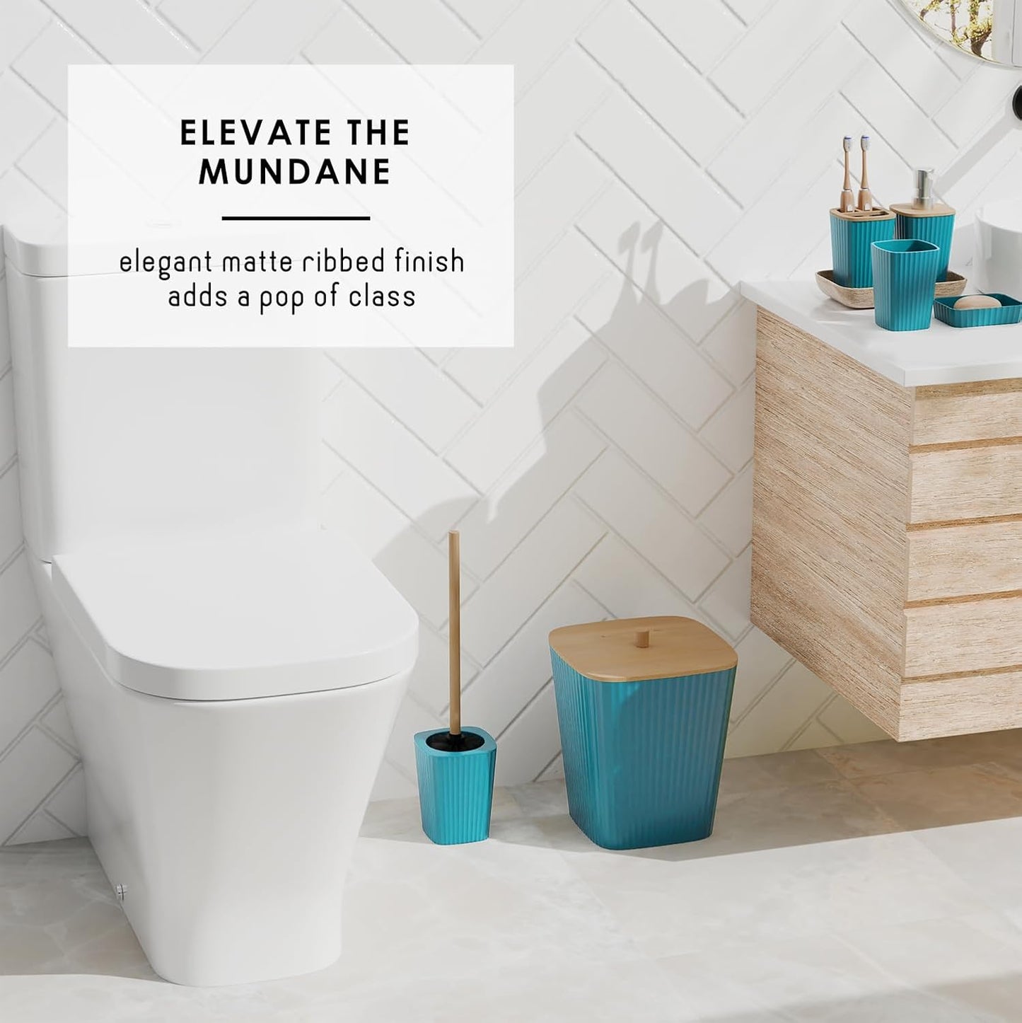 Clara Clark Bathroom Accessories Set
