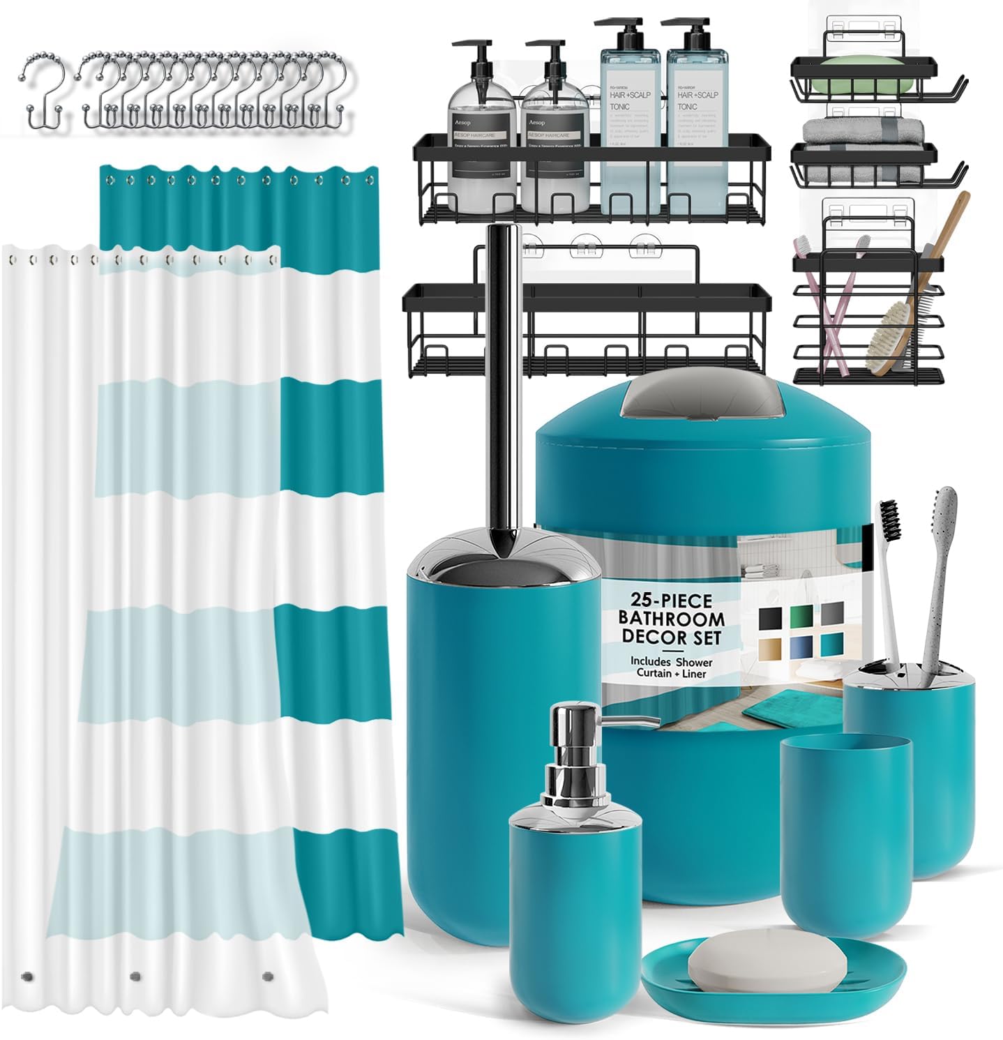 Clara Clark Bathroom Set with Accessories