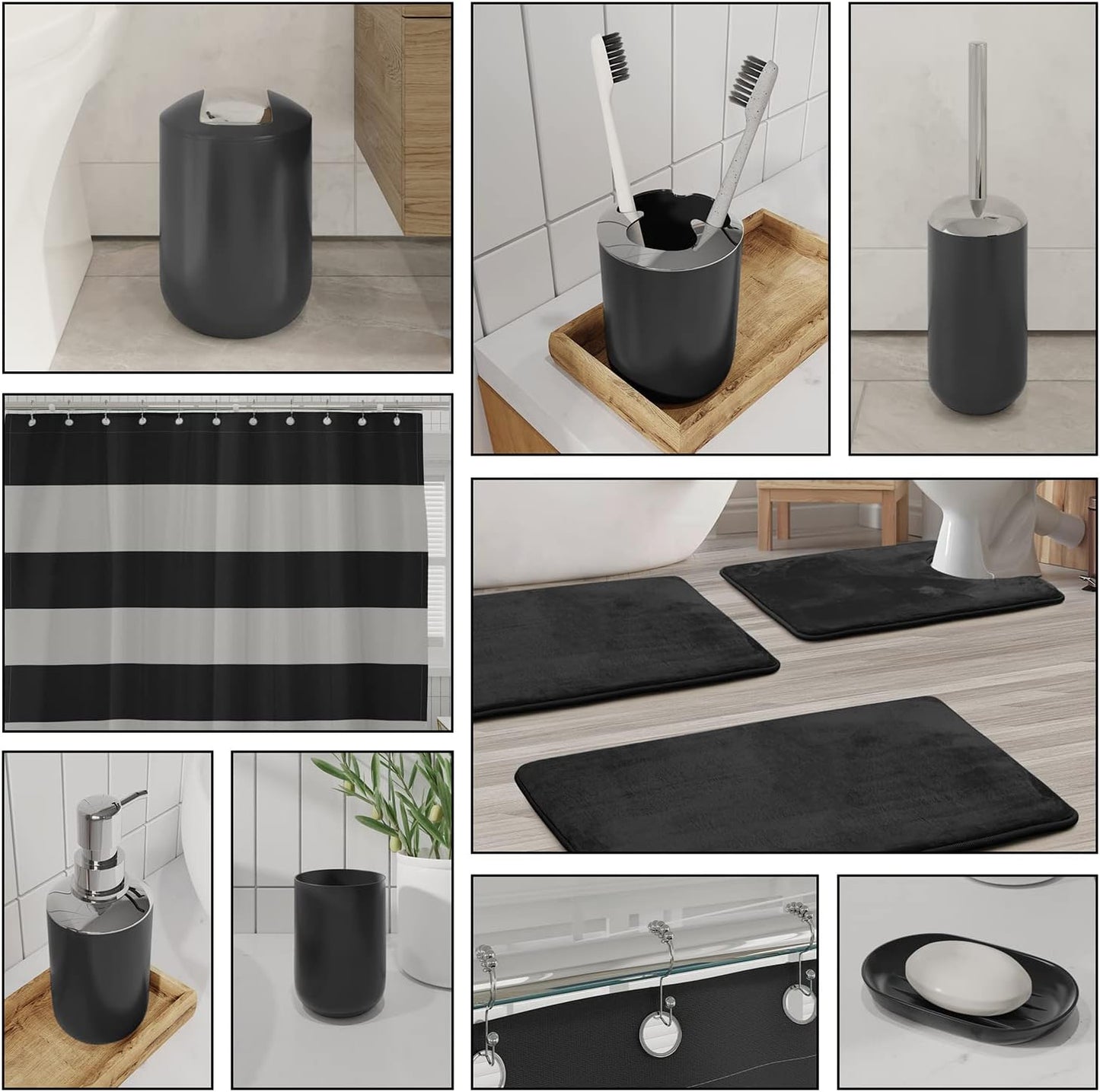 Clara Clark Bathroom Set with Accessories