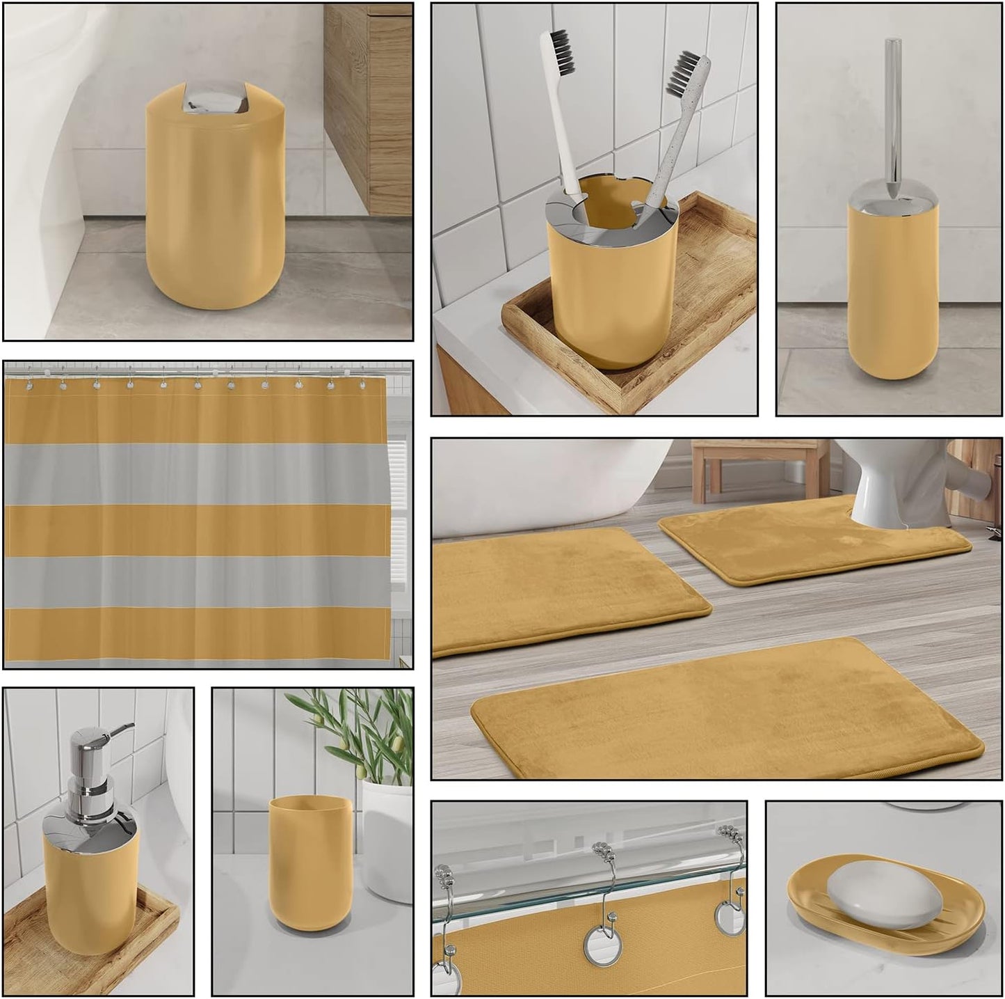 Clara Clark Bathroom Set with Accessories