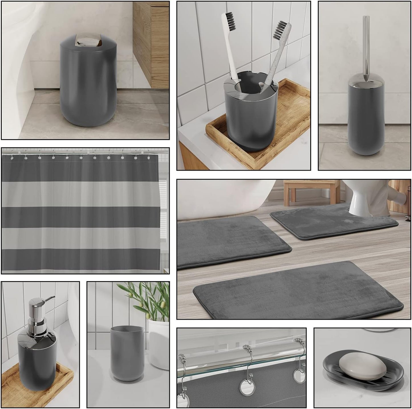 Clara Clark Bathroom Set with Accessories