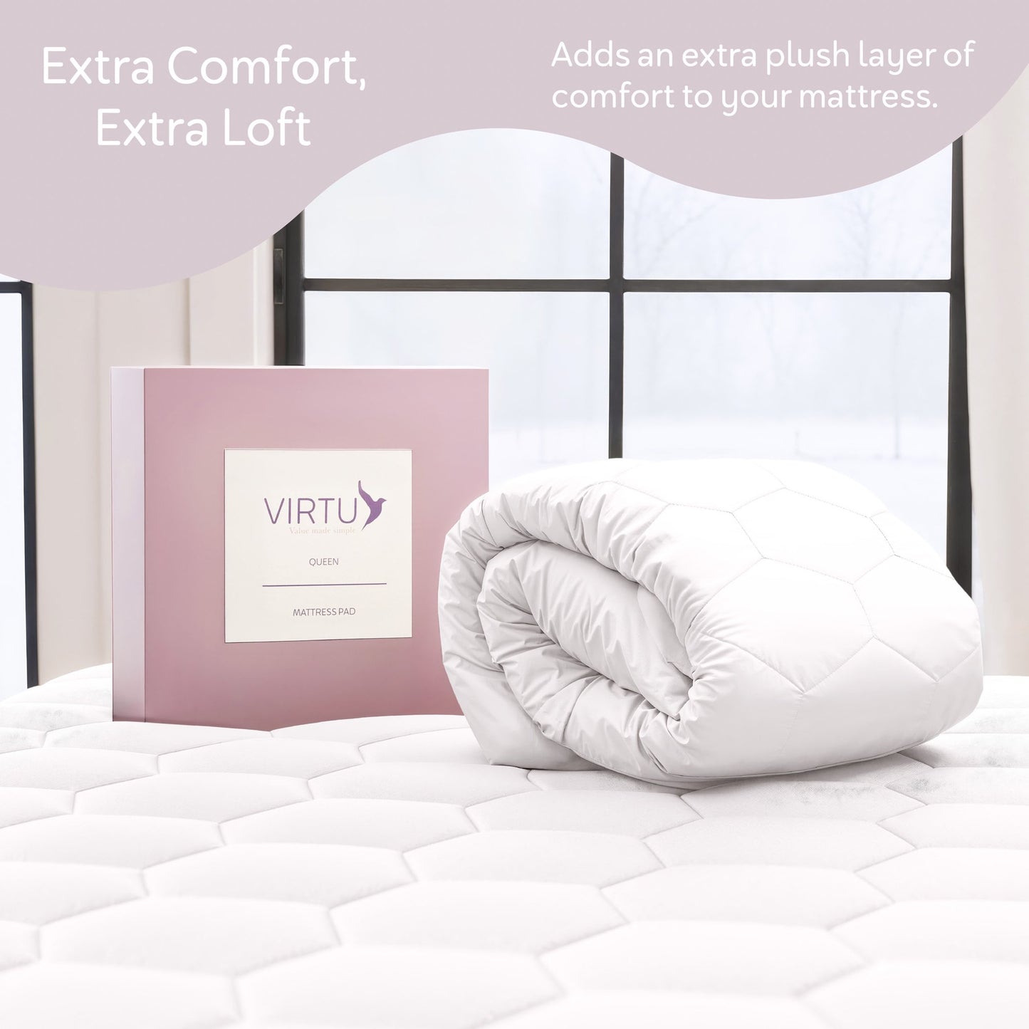 Ravure Waterproof Quilted Mattress Protector