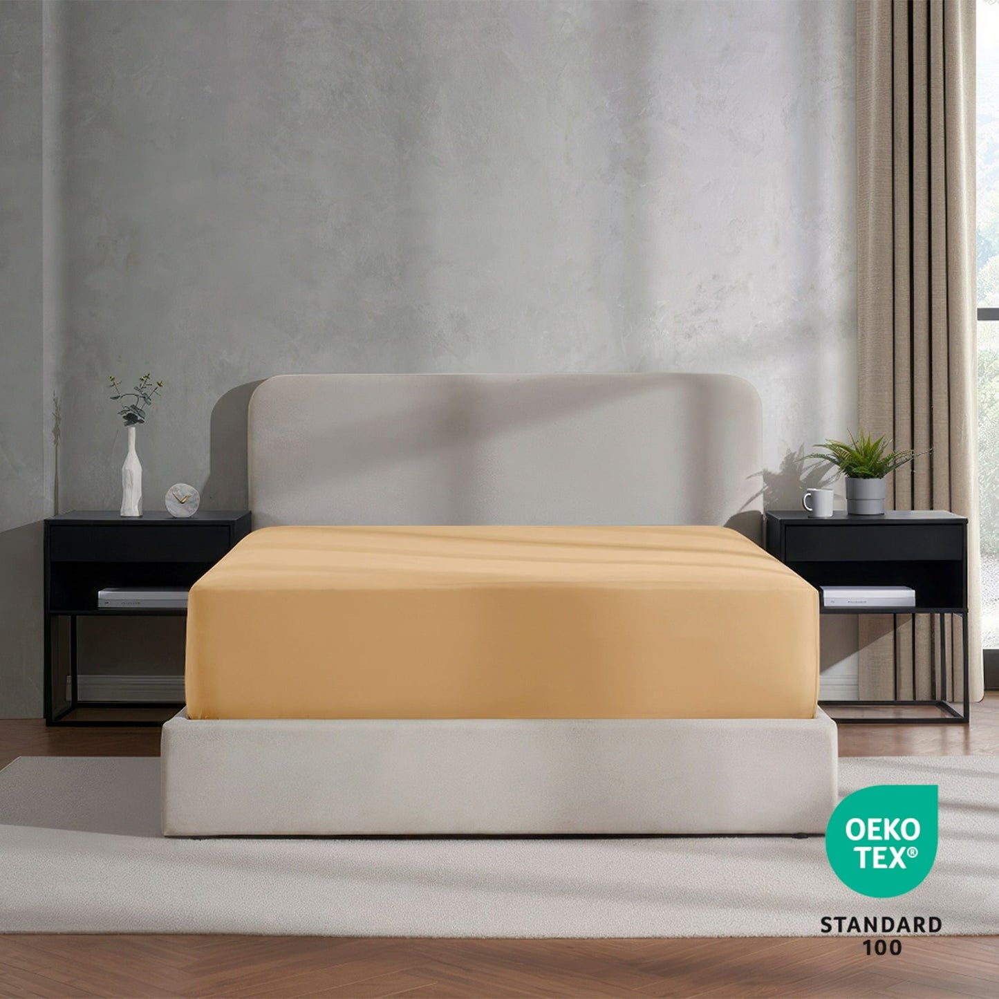 Virtu 1800 Extra Deep Fitted Sheet Queen / King / Cal King