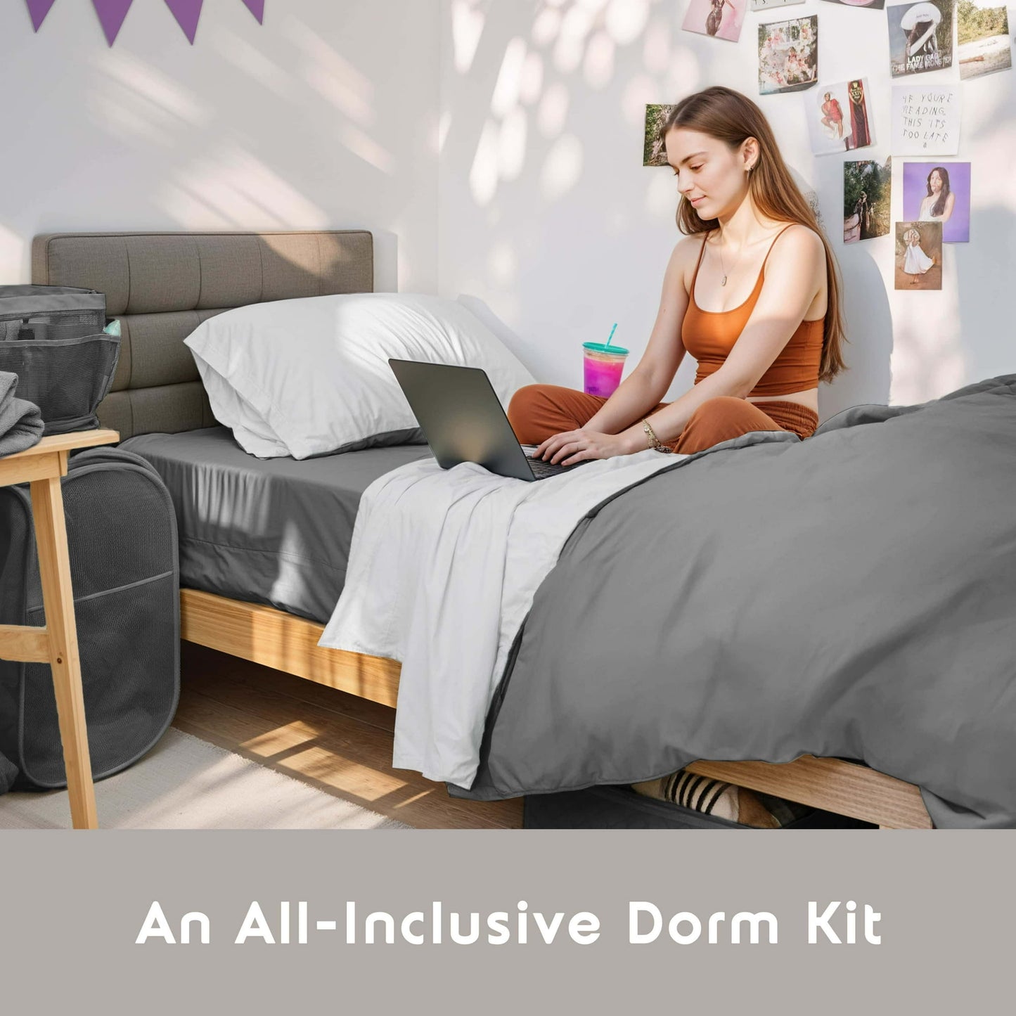 Ravure Bed in a Bag Back to College Kit