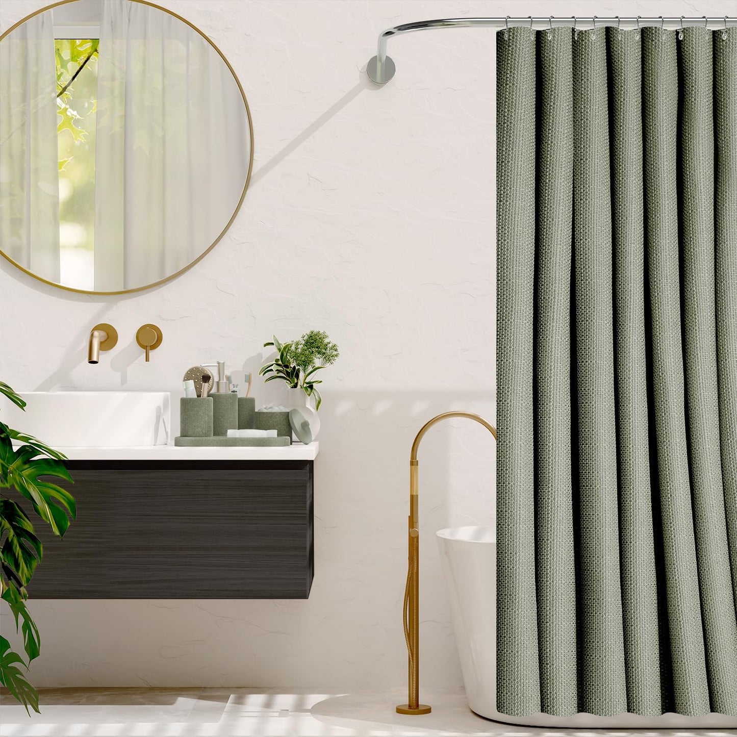 Clara Clark Polyresin Bathroom Accessories Set