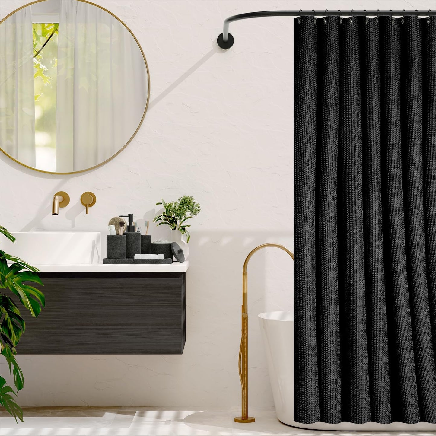 Clara Clark Polyresin Bathroom Accessories Set