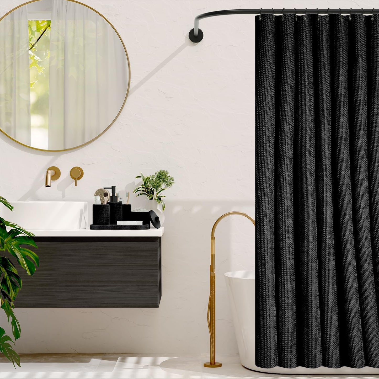 Clara Clark Polyresin Bathroom Accessories Set