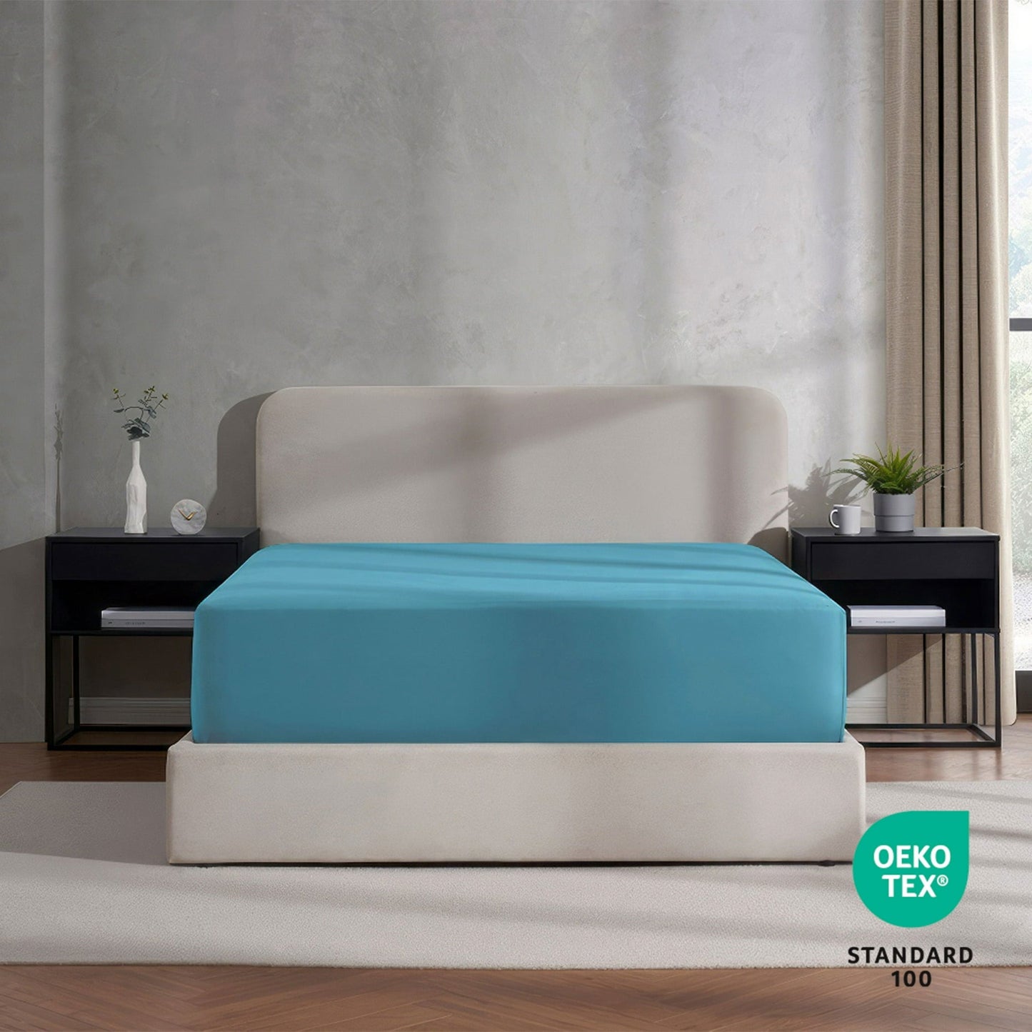 Virtu 1800 Extra Deep Fitted Sheet Queen / King / Cal King