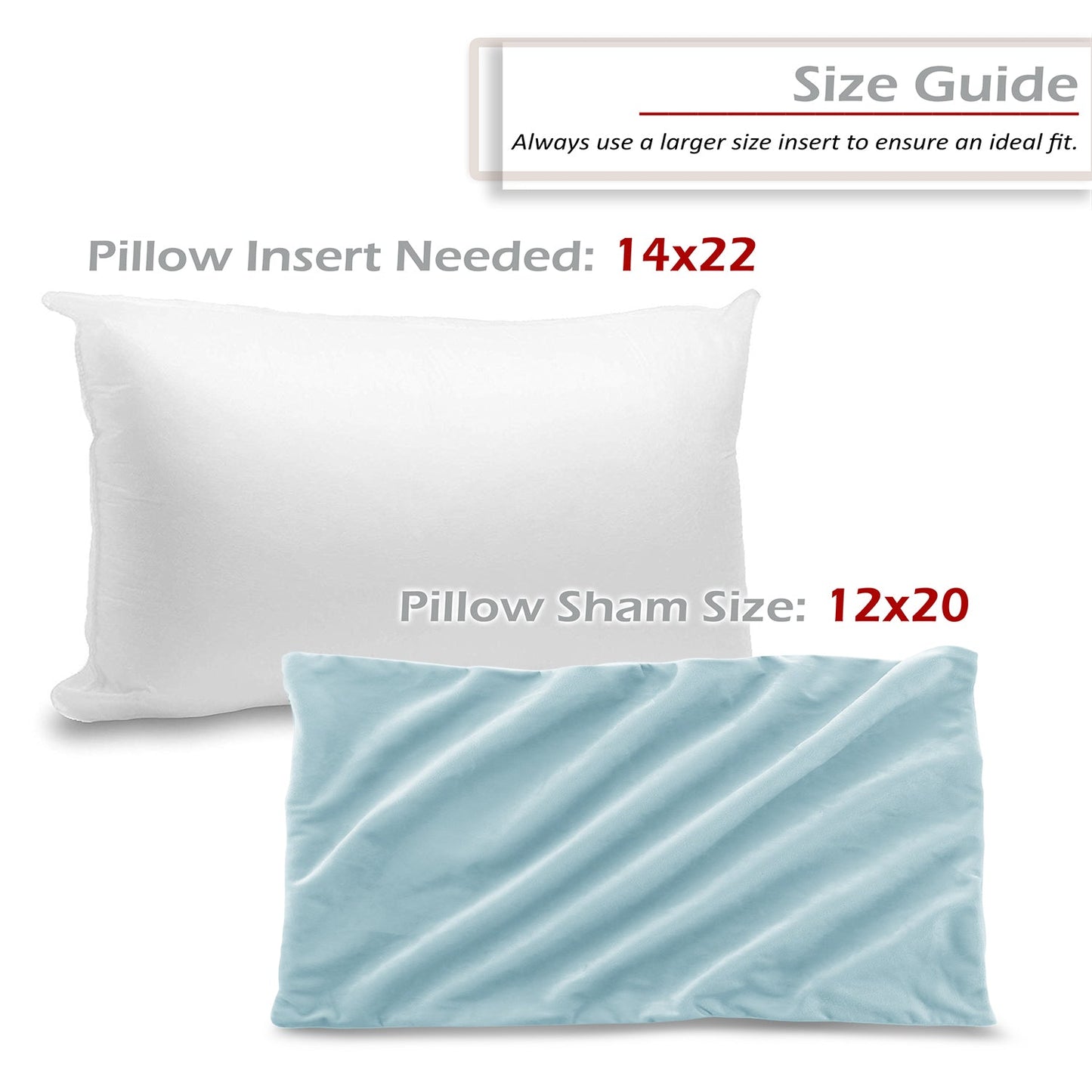 2 Pack 12 x 20 nestl Throw Pillow Covers, Cozy Velvet Decorative Outdoor Pillow