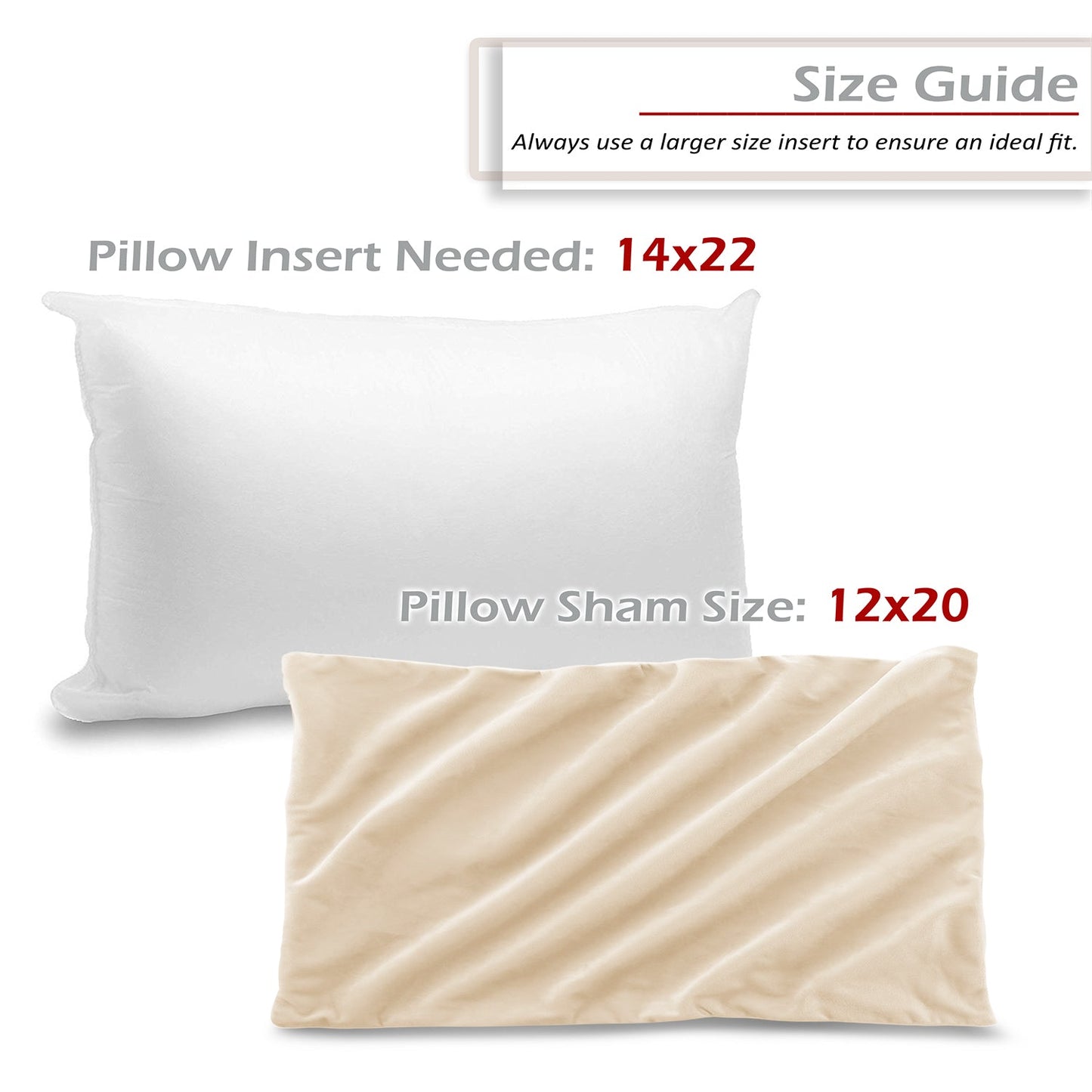 2 Pack 12 x 20 nestl Throw Pillow Covers, Cozy Velvet Decorative Outdoor Pillow