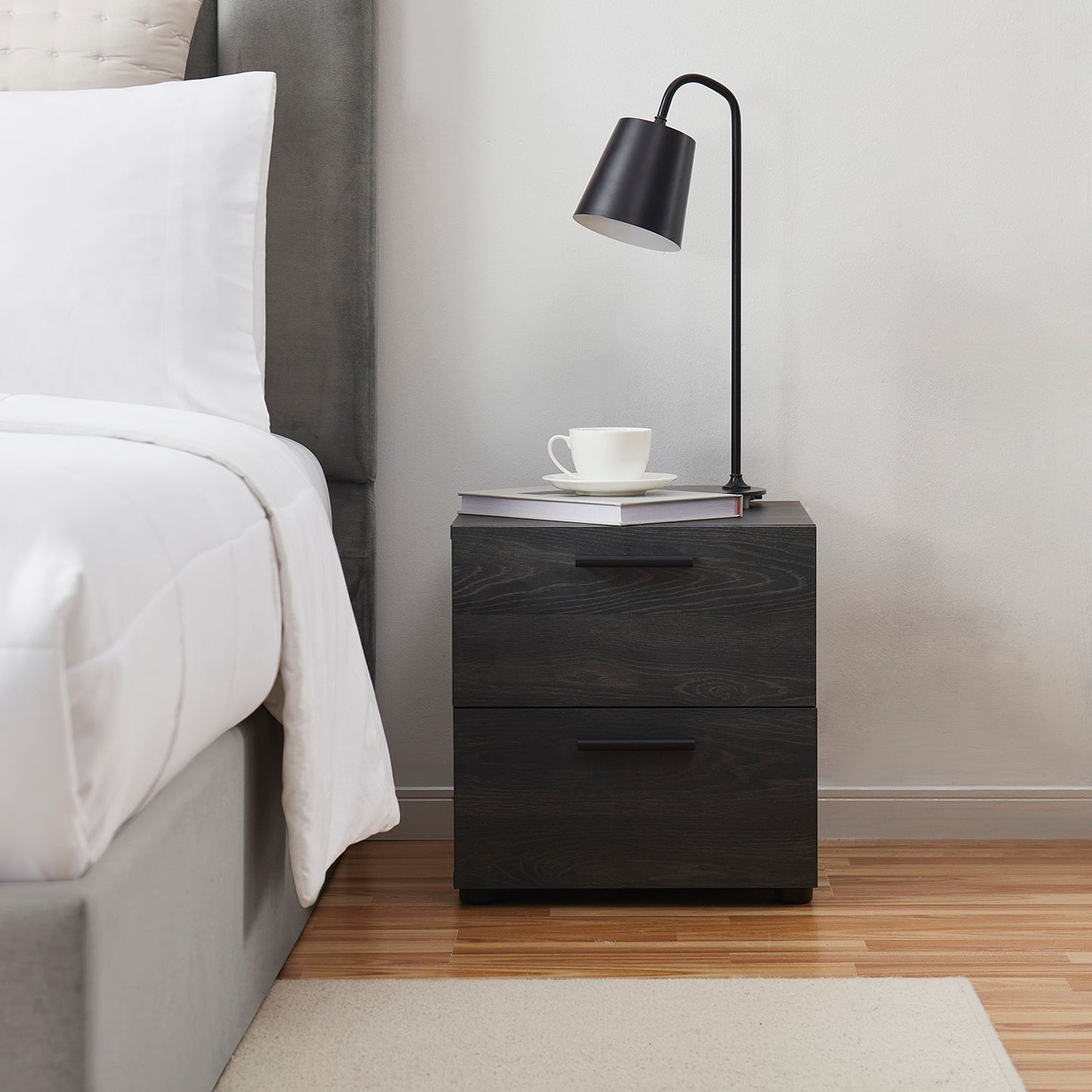 Virtu Small Night Stand End Table