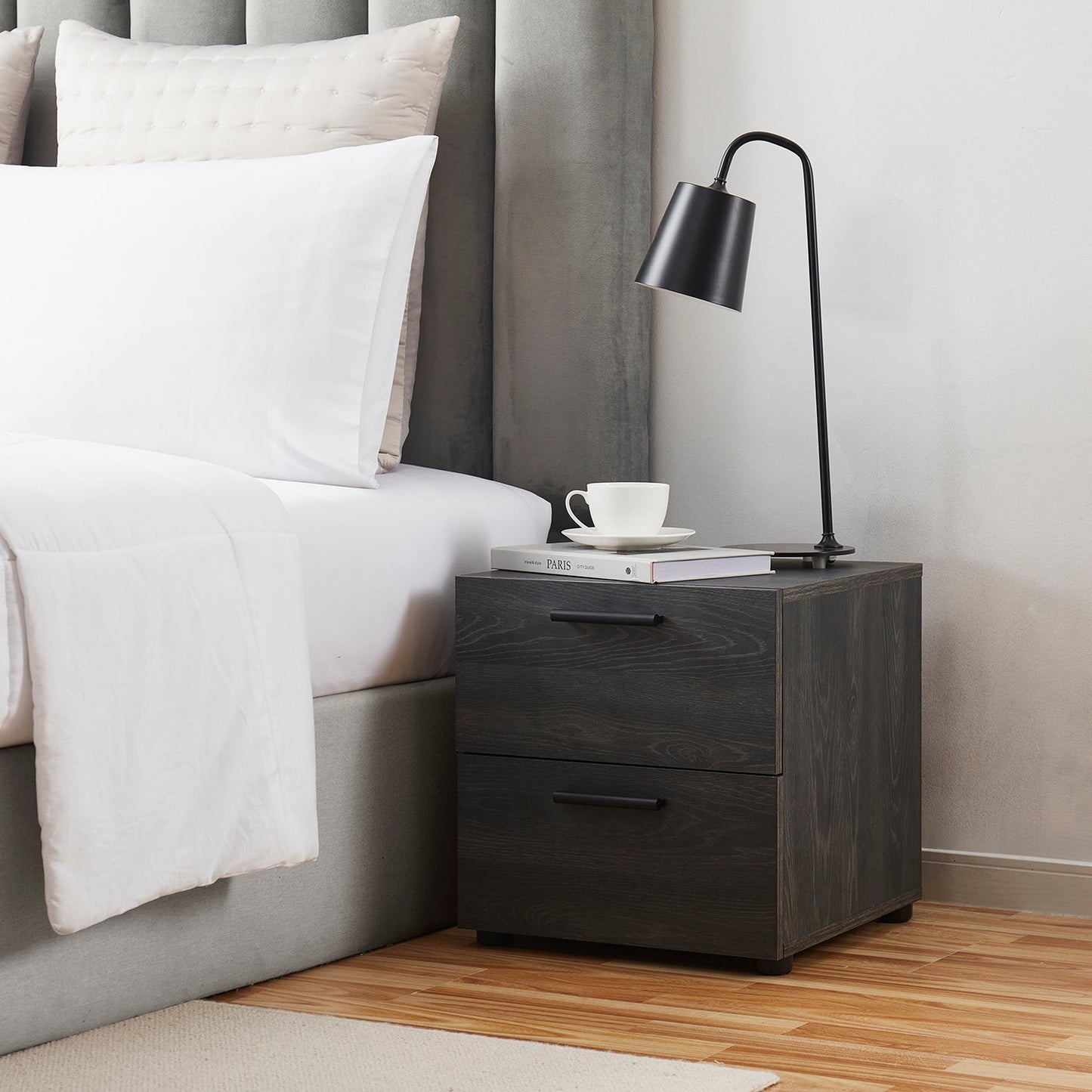 Virtu Small Night Stand End Table