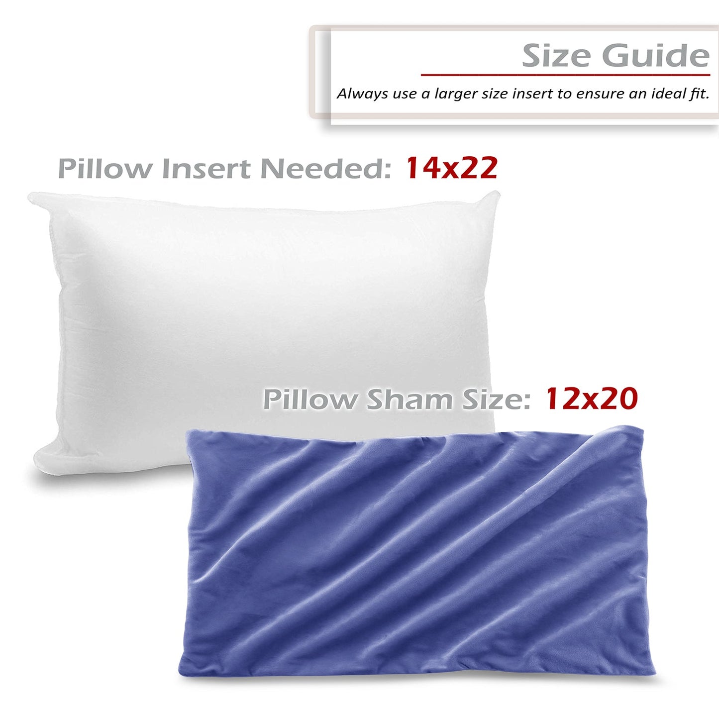 2 Pack 12 x 20 nestl Throw Pillow Covers, Cozy Velvet Decorative Outdoor Pillow