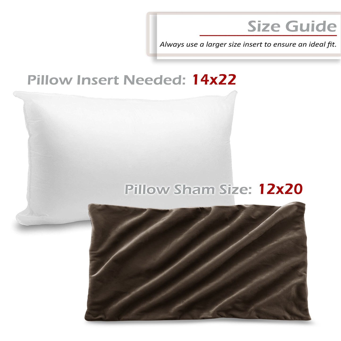 2 Pack 12 x 20 nestl Throw Pillow Covers, Cozy Velvet Decorative Outdoor Pillow