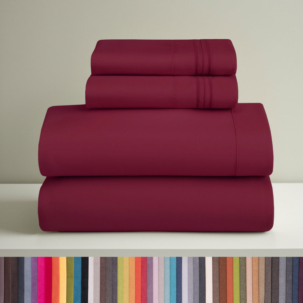 Clara Clark Ultra Soft Microfiber Bed Sheets Set (Twin)