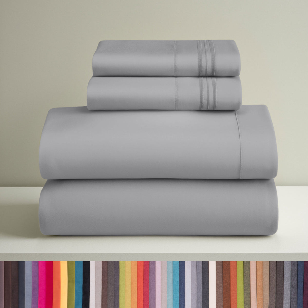 Clara Clark Ultra Soft Microfiber Bed Sheets Set (Twin)