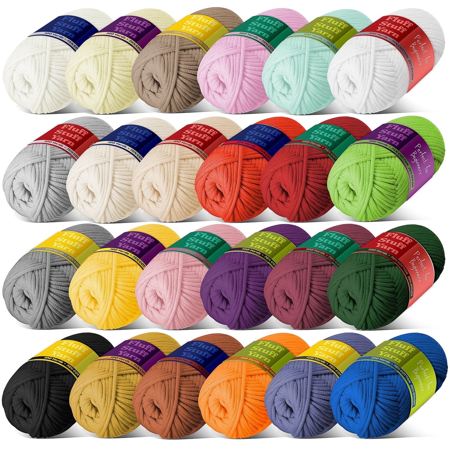 Lammaloe Soft Cotton Yarn for Crocheting